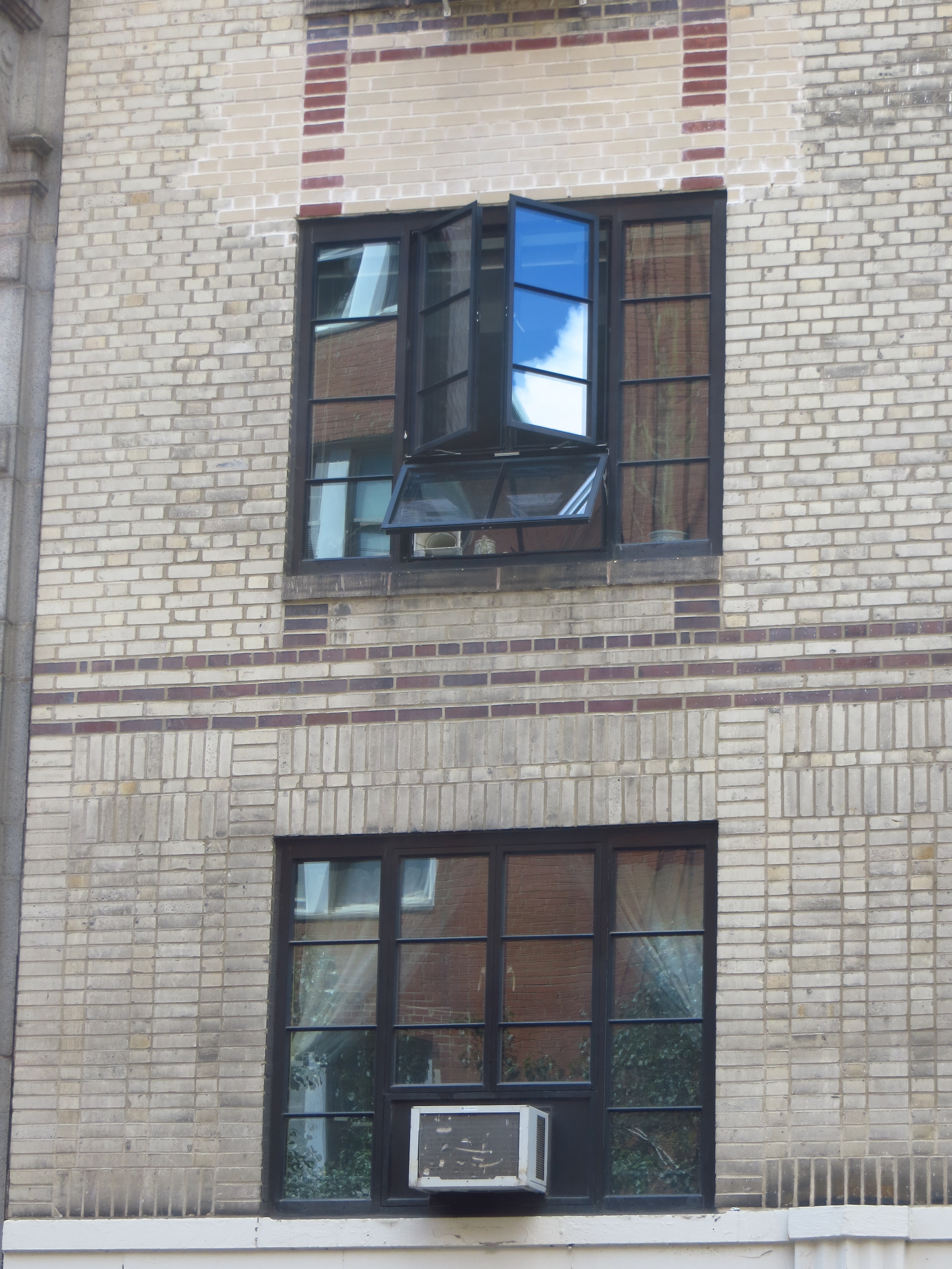 The best combination of form and function I've ever seen in a window