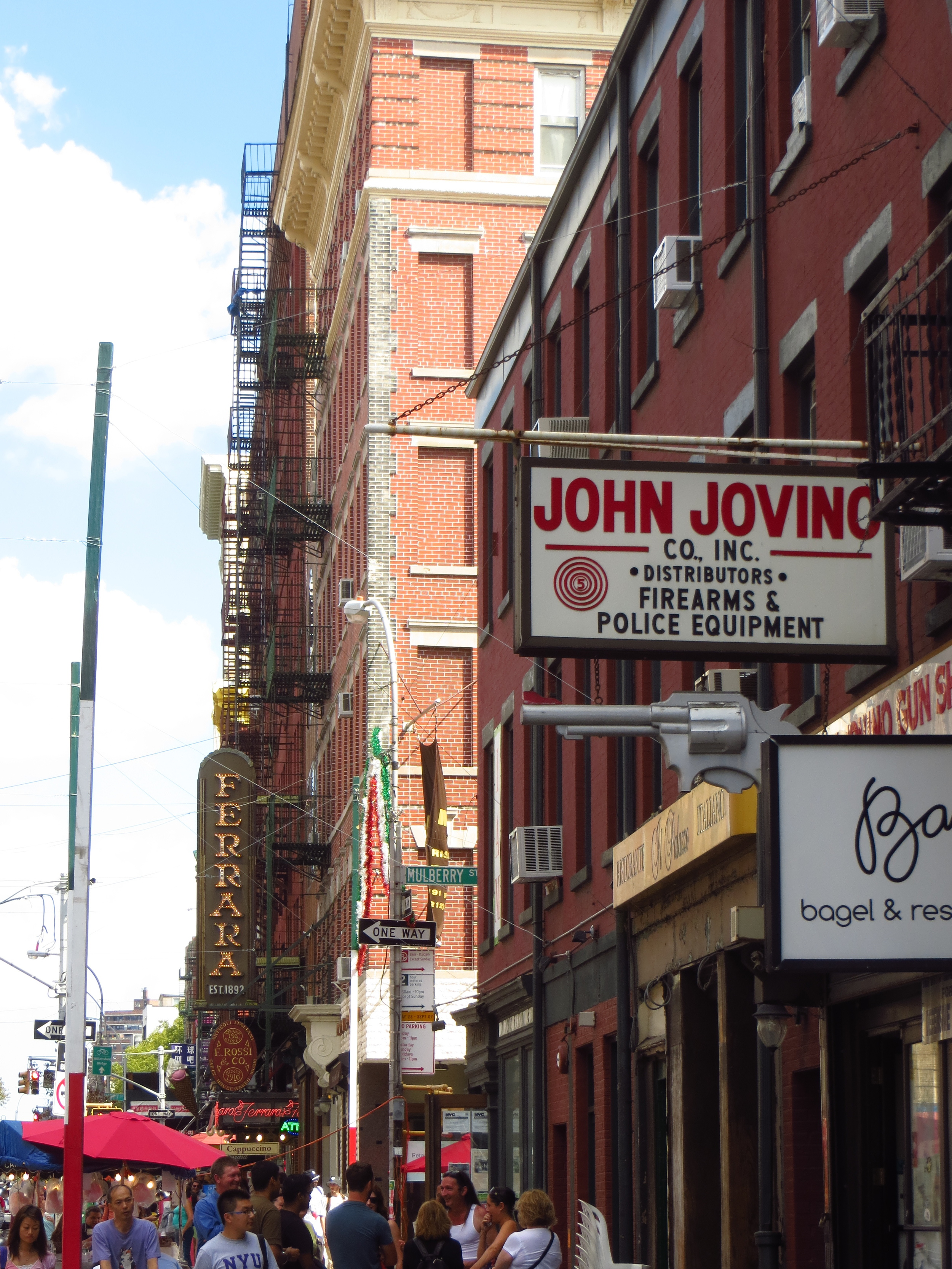 NY's oldest gun shop (sidebar: How do they stay open if no one here can buy guns?)