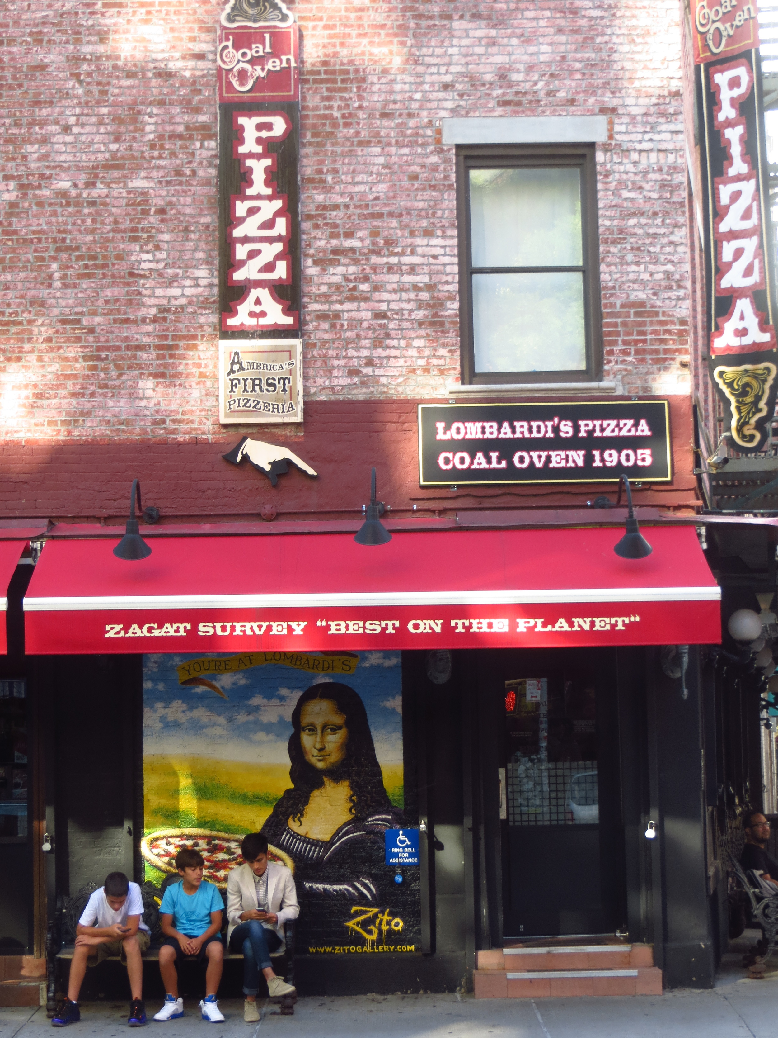 The United States' oldest pizzeria (not in its original building though)