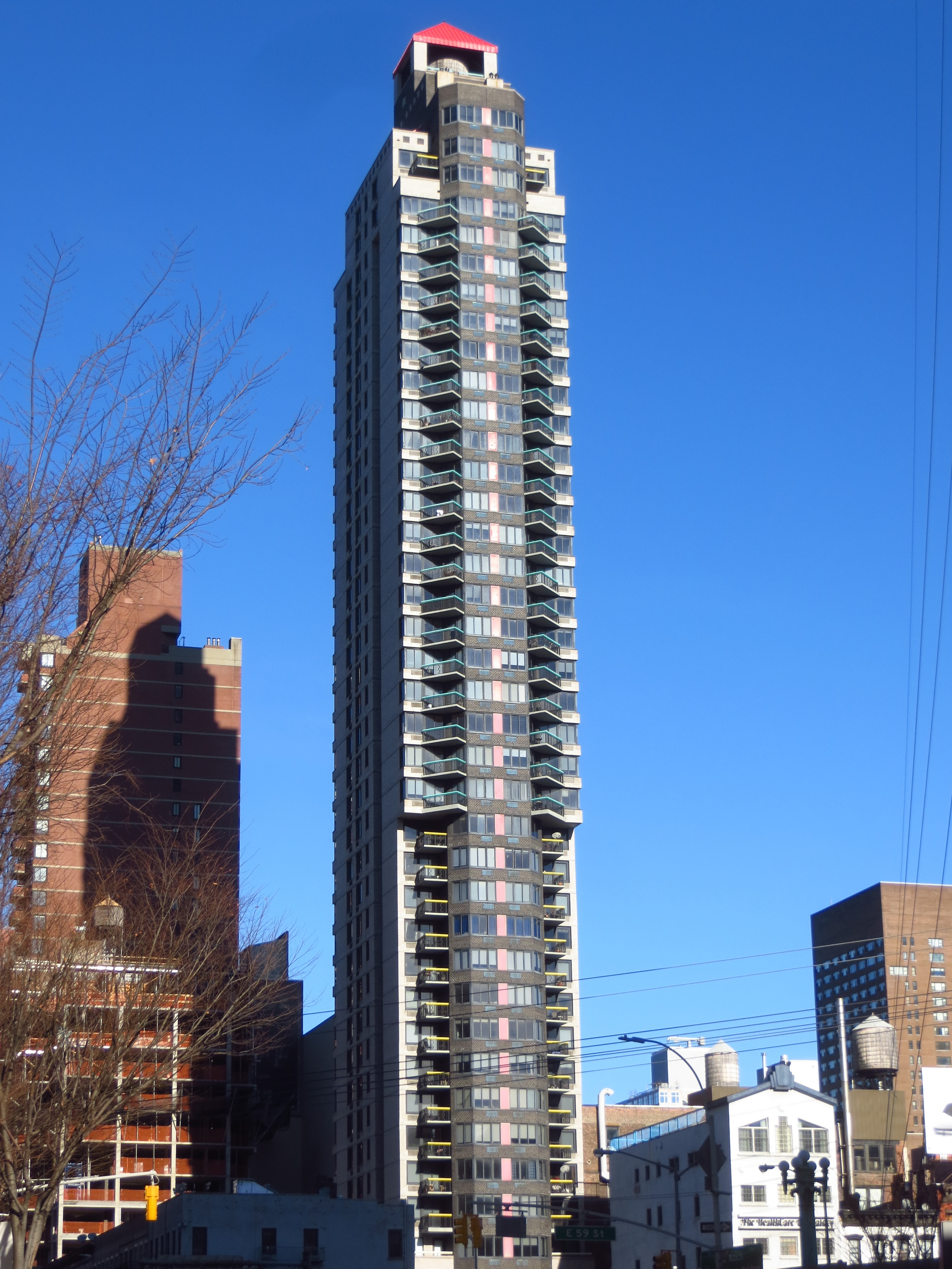 Colorful condos