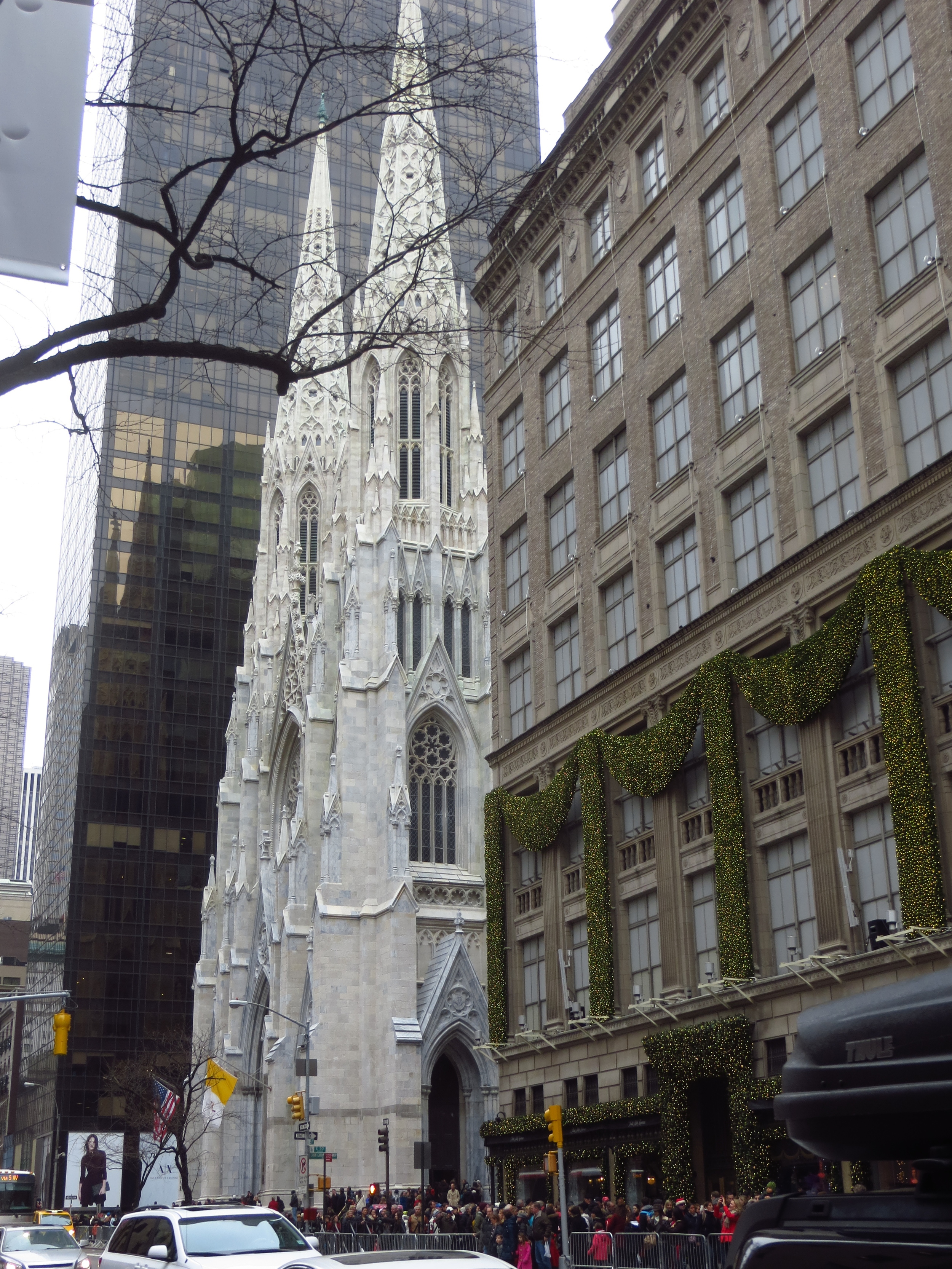 St. Patrick's Cathedral and Sak's