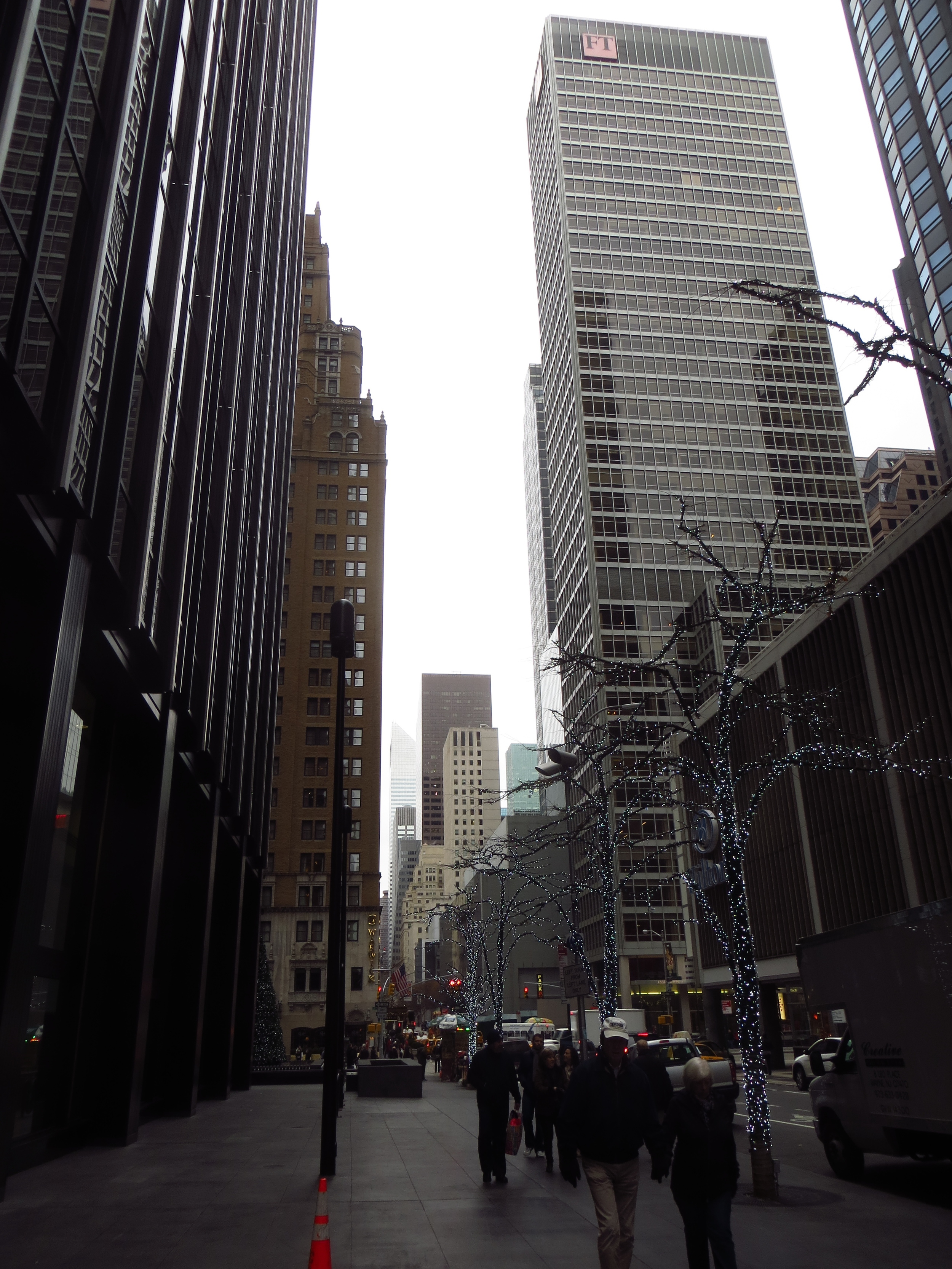 View down 54th St.