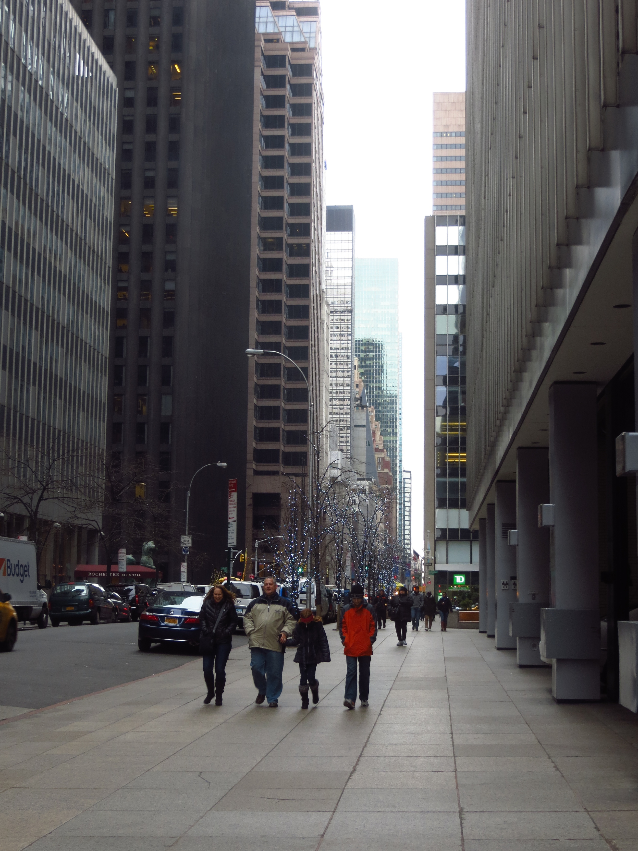 View down 52nd St.