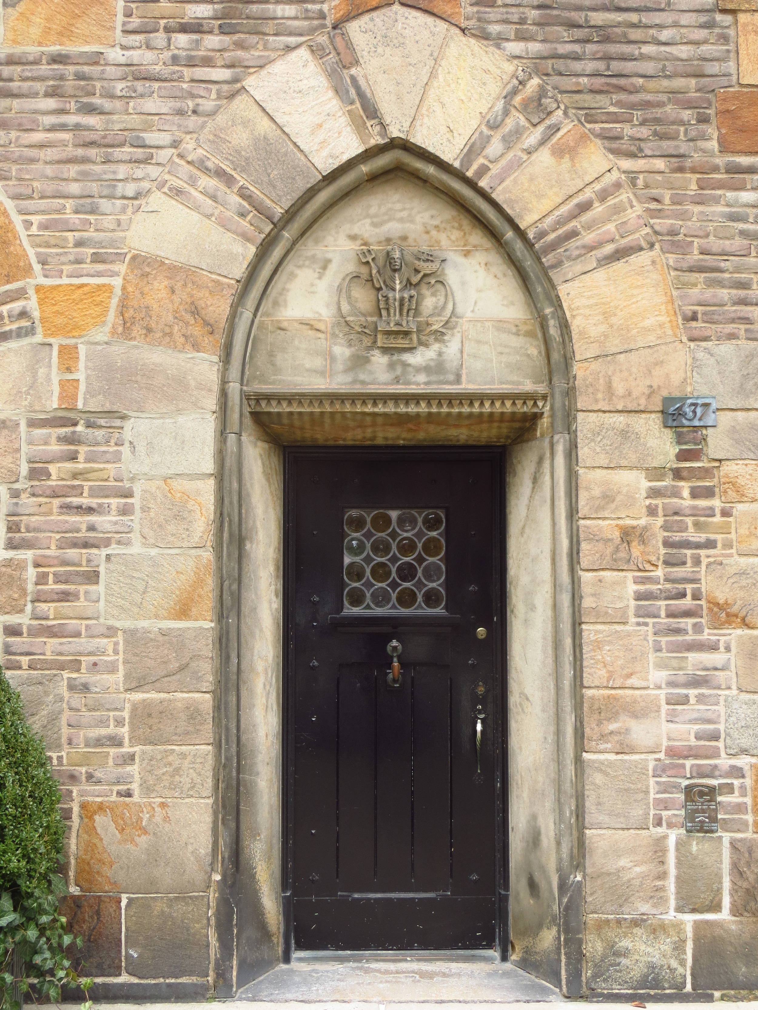 Gothic arch doorway