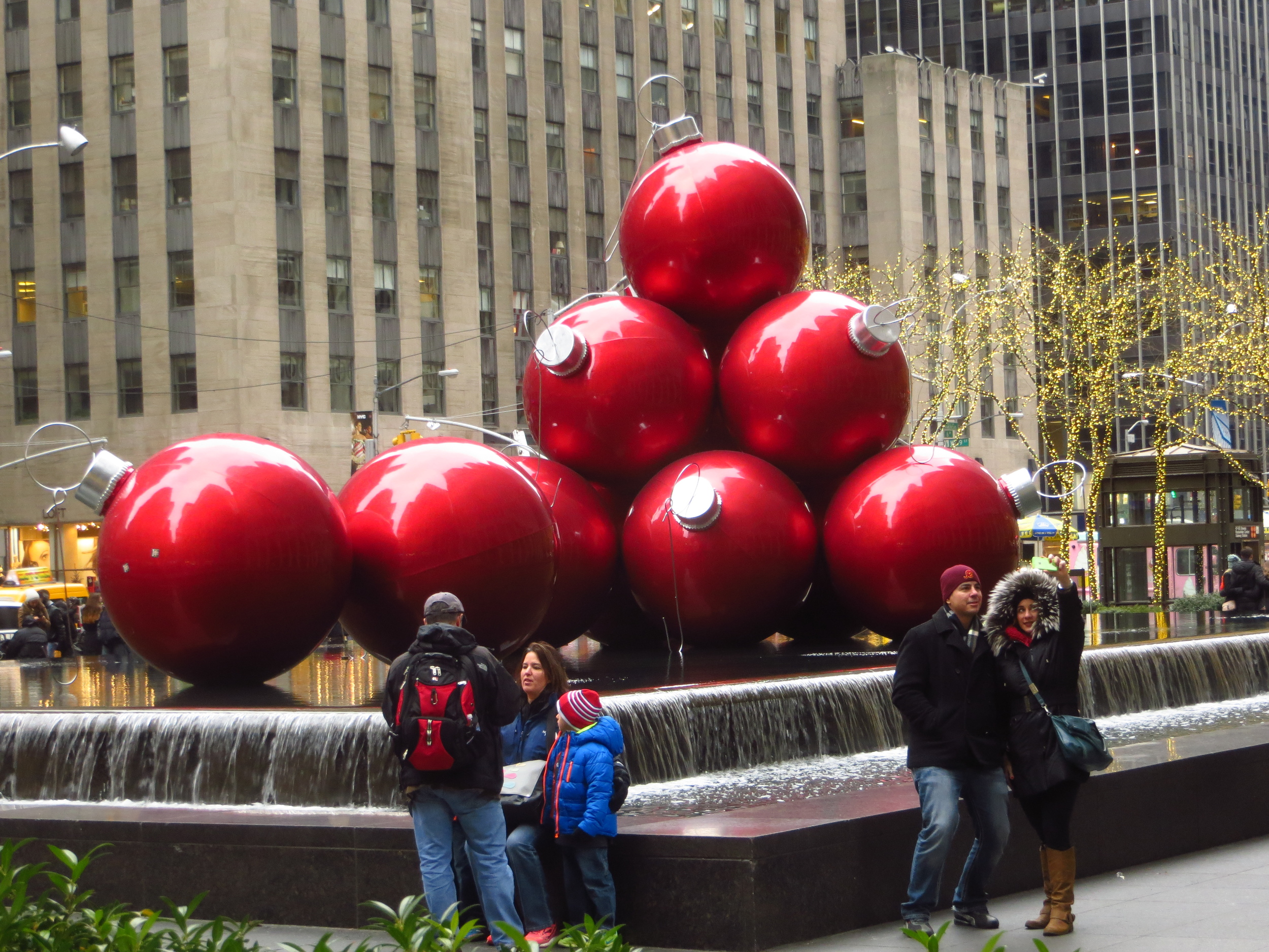 Giant ornaments