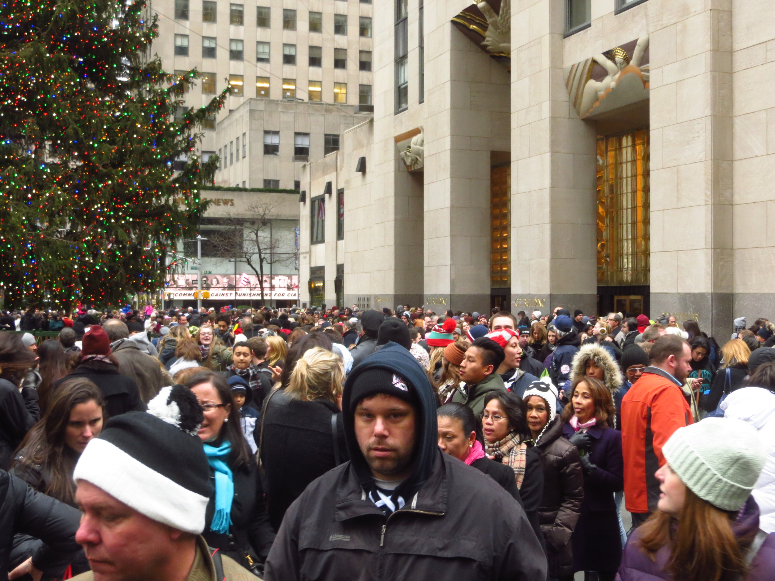 Rockefeller Christmas Tree madness