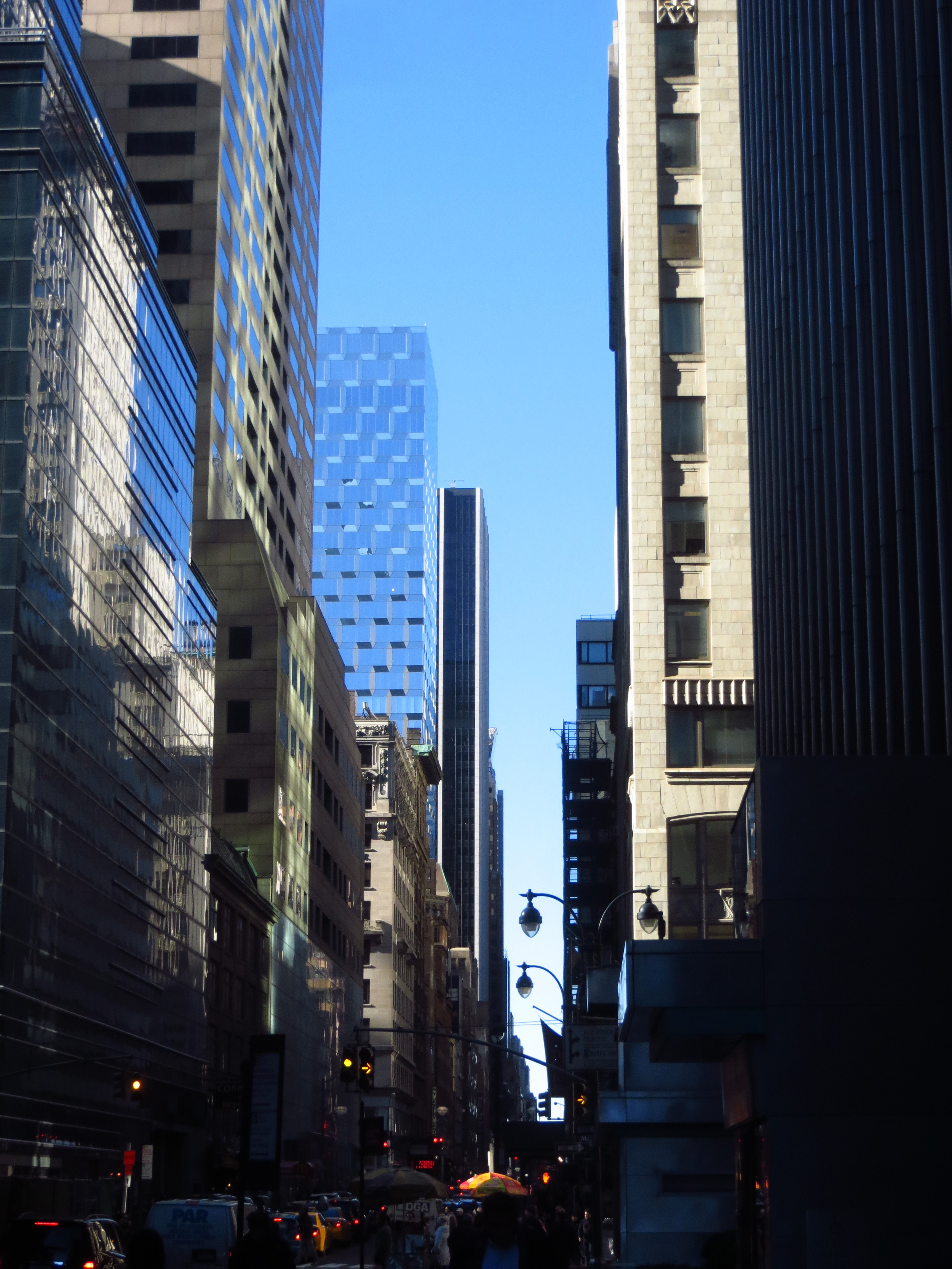 View down 47th St.