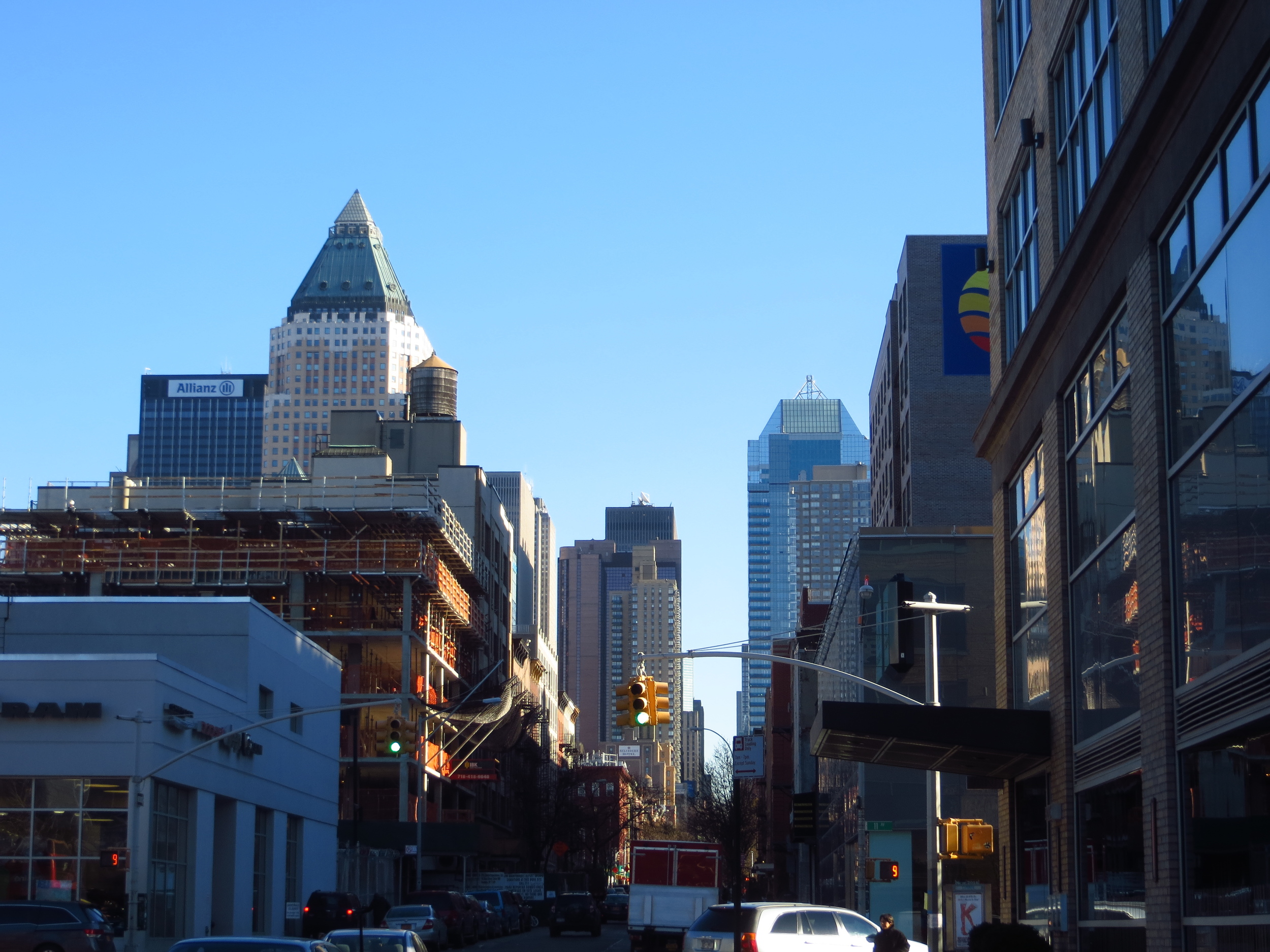 View into Midtown from Hell's Kitchen