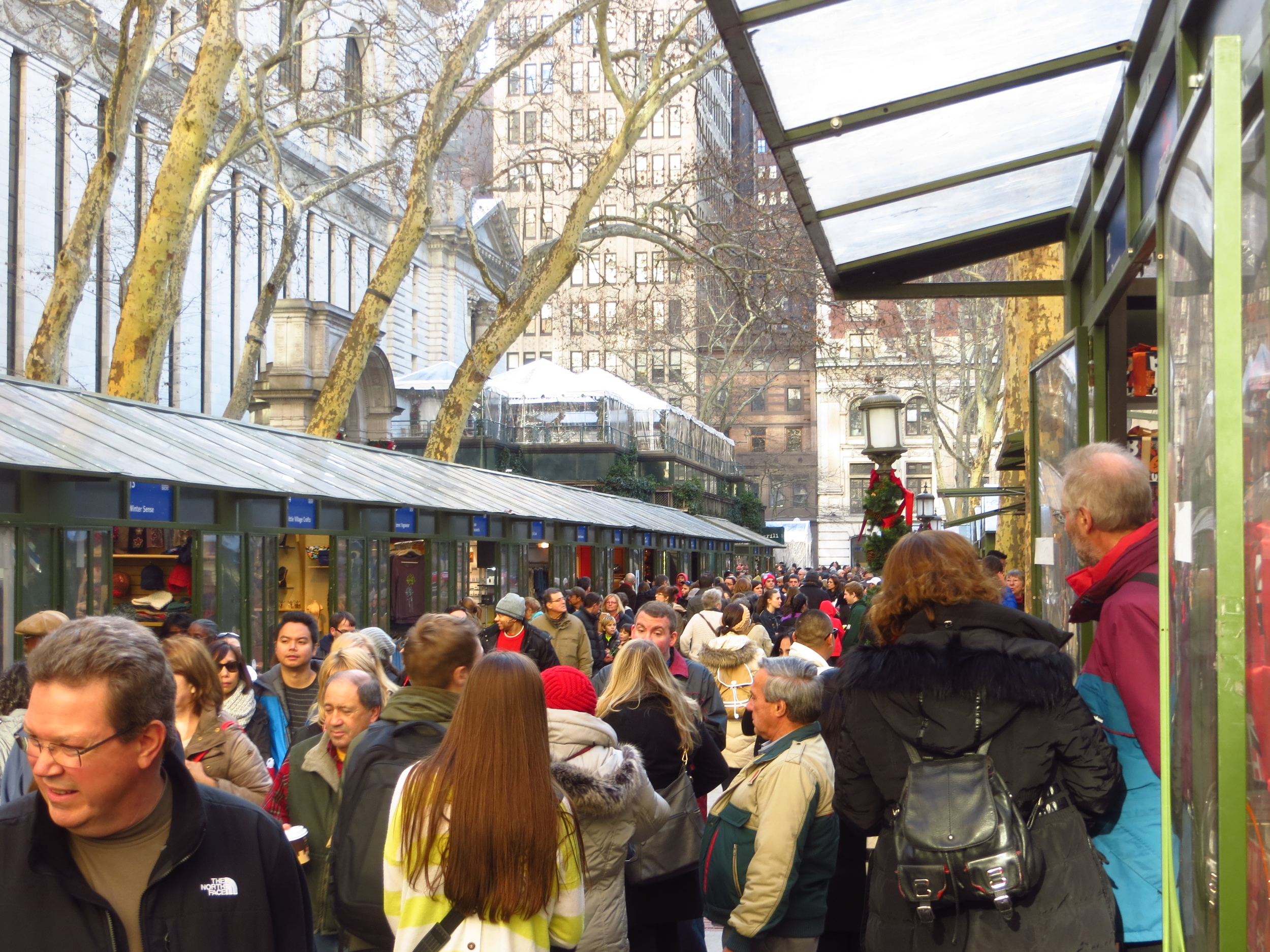 Bryant Park holiday market