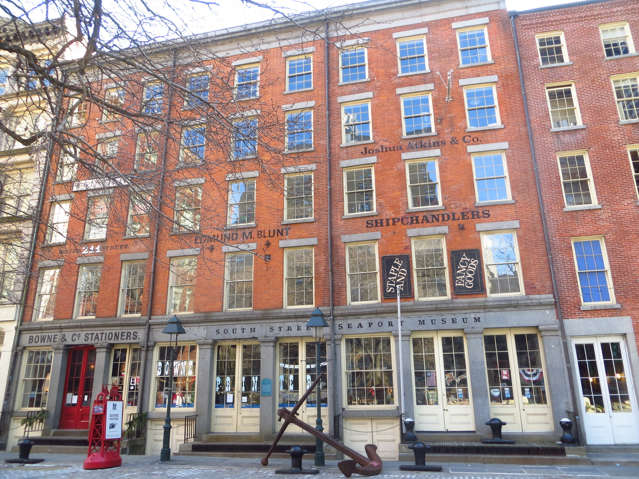 South Street Seaport buildings