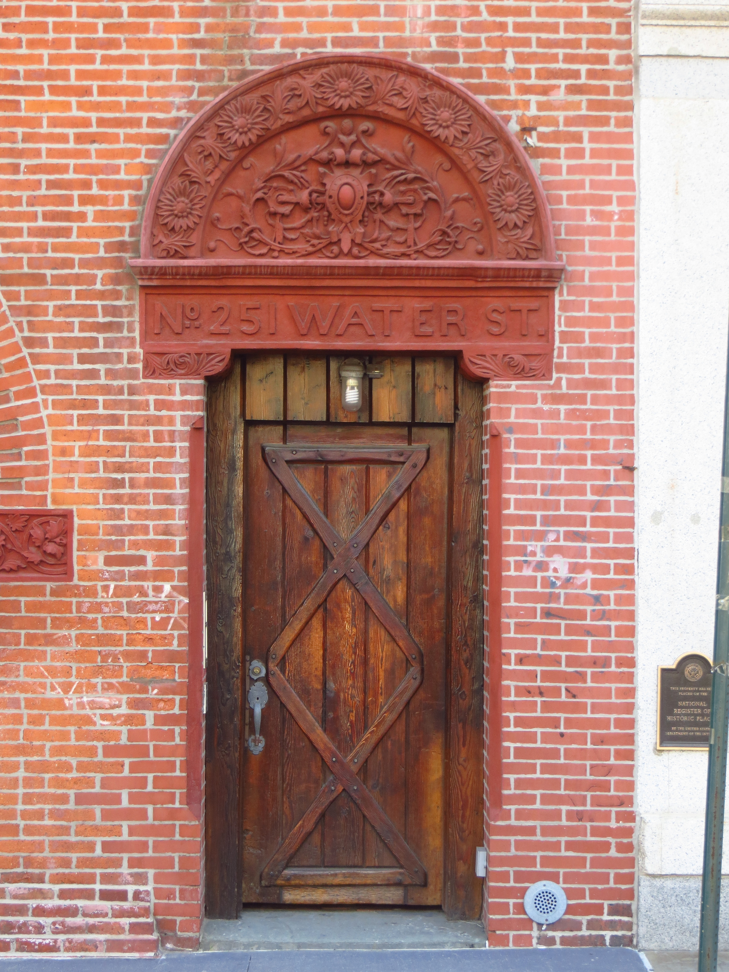 Cool old door on cool old building
