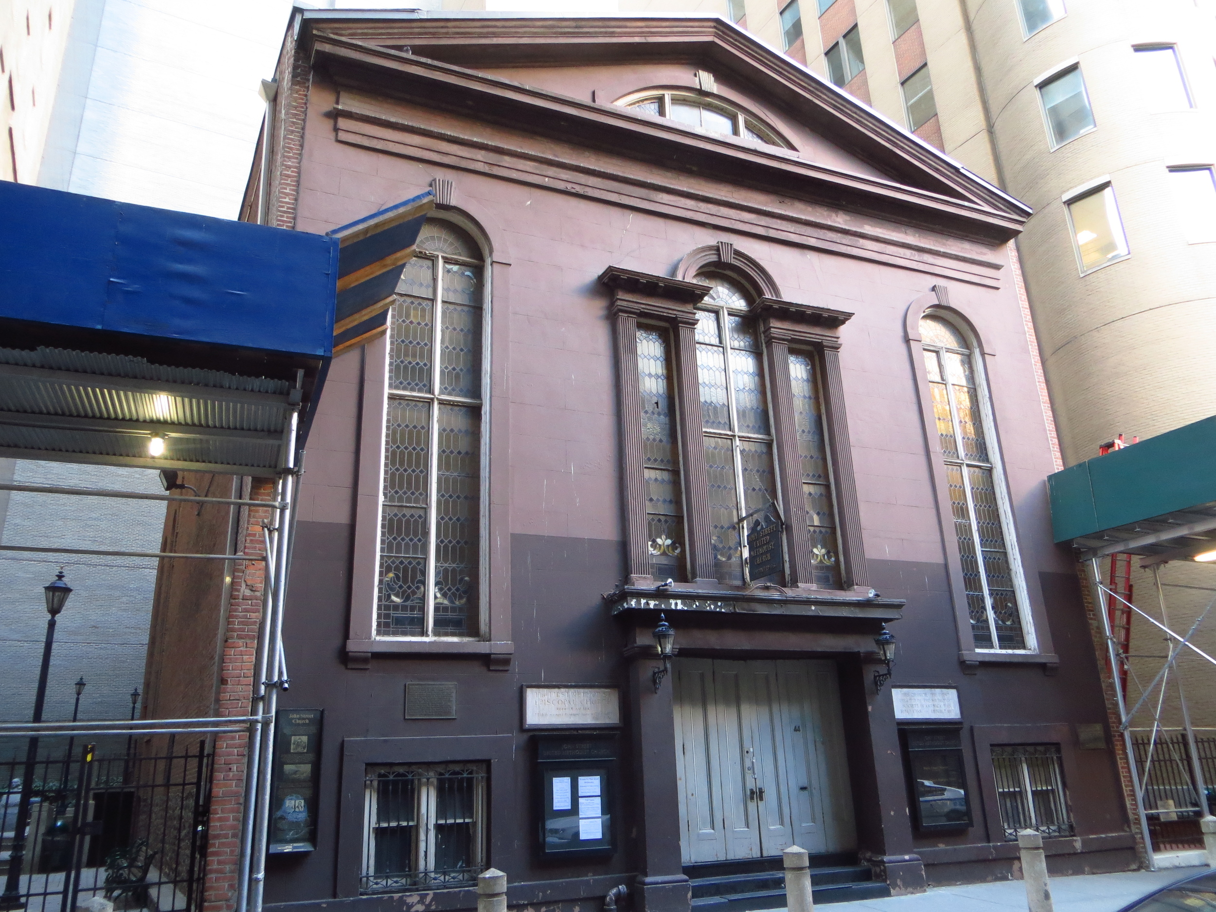 John St. Methodist Church (oldest Methodist Assembly in the US)
