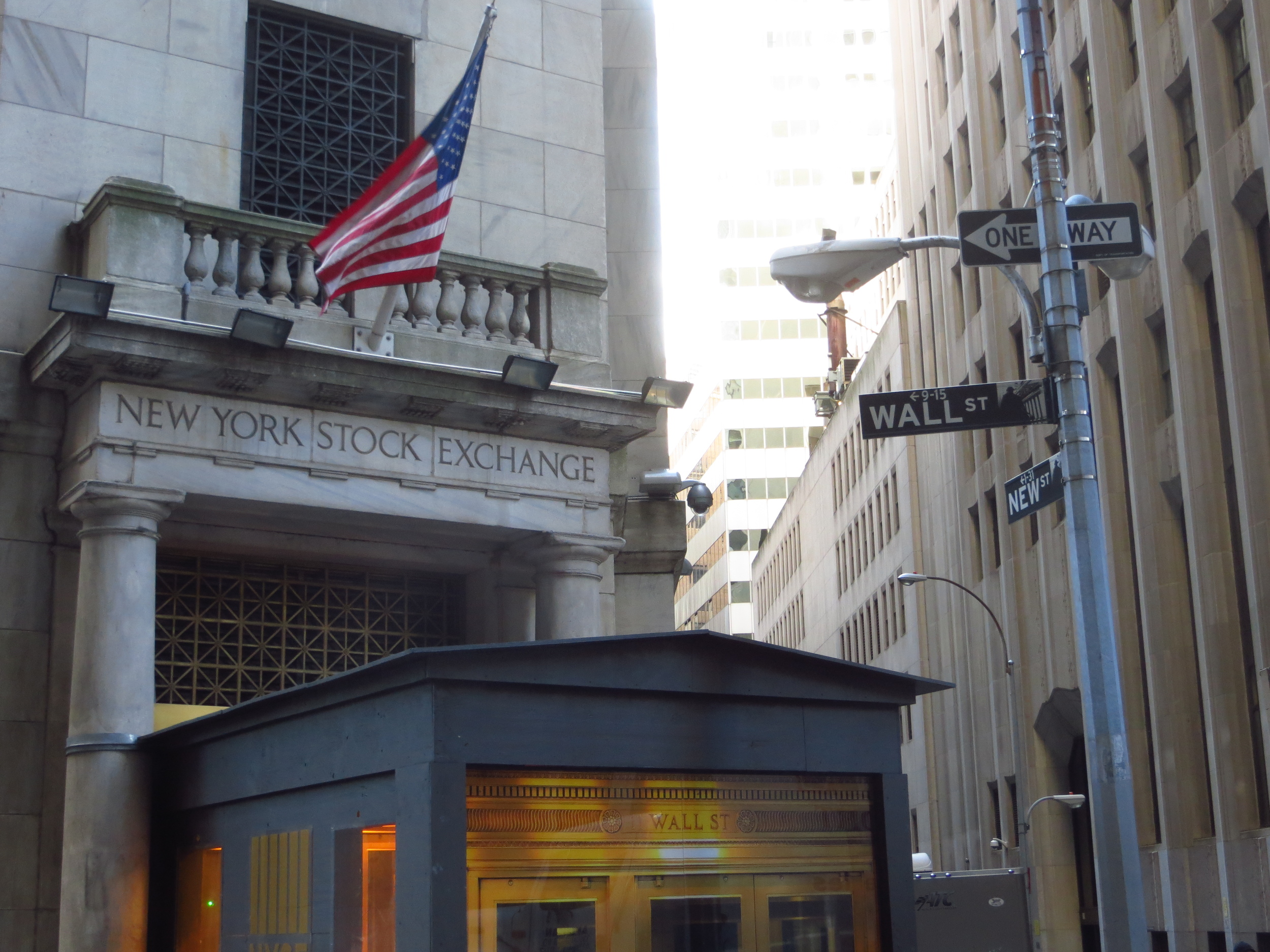 New York Stock Exchange entrance