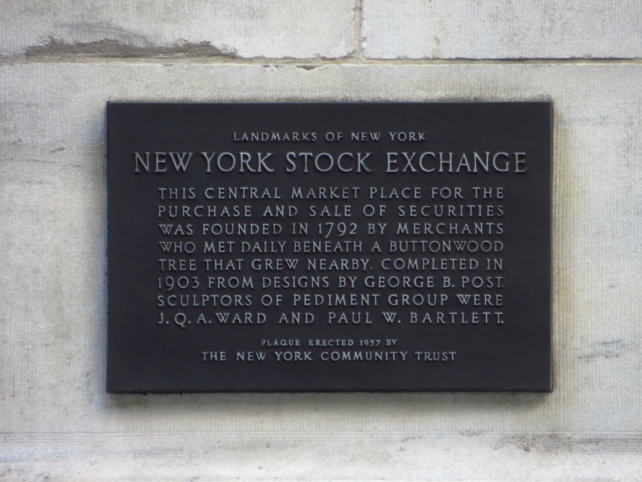 NYSE History