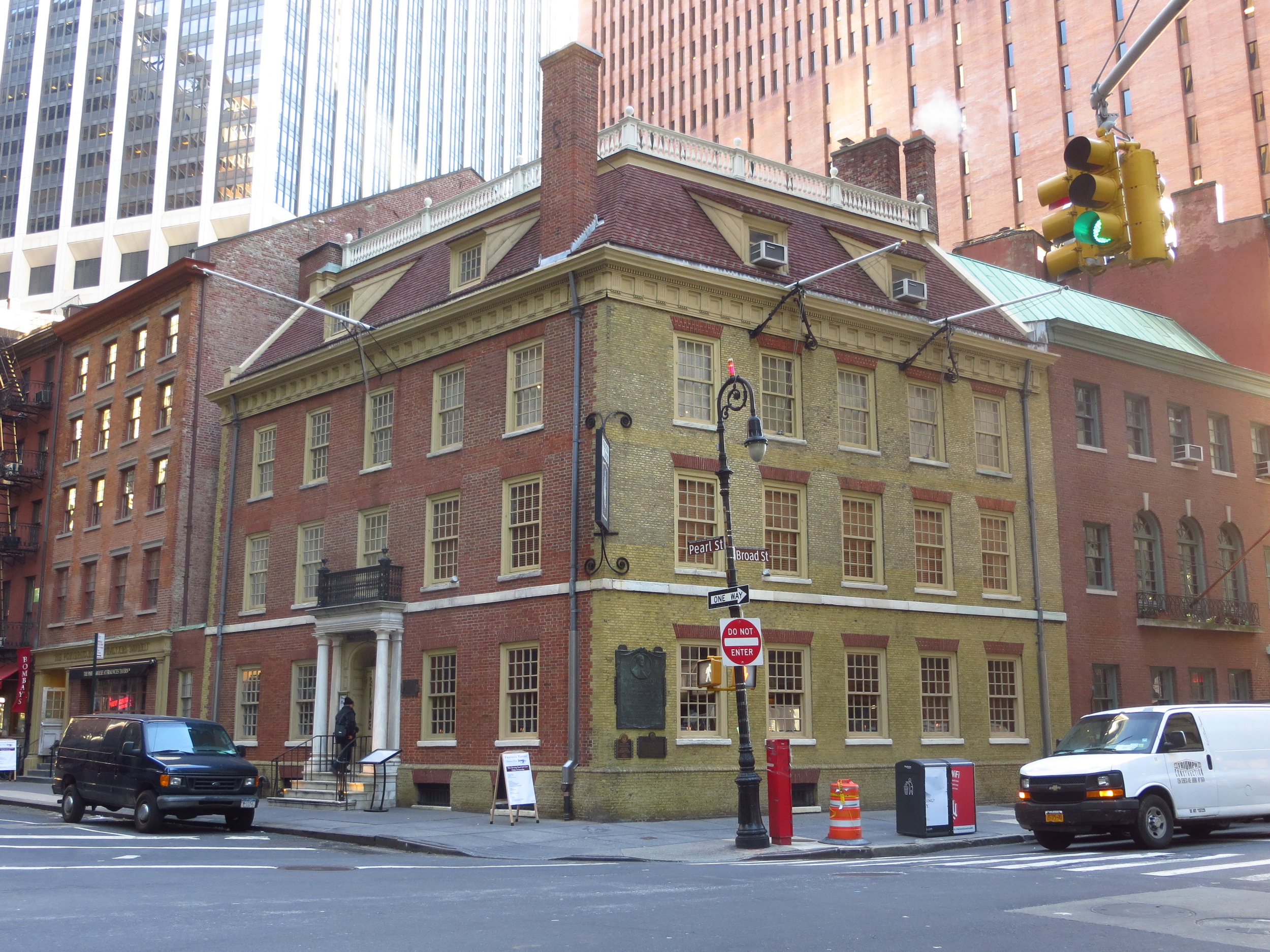 Fraunces Tavern (est. 1762 - another contender for "Oldest Bar in NY")