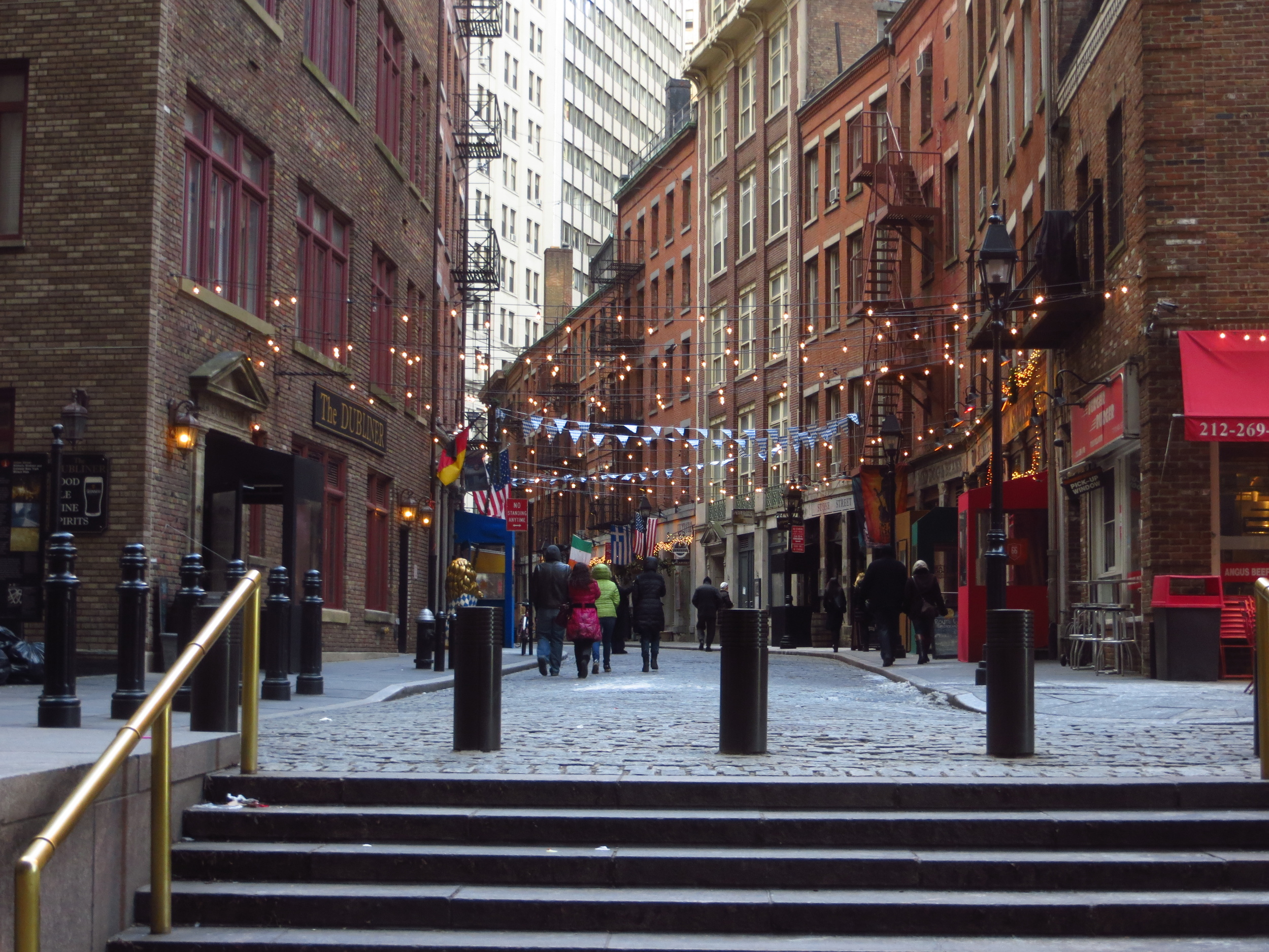 View down Stone St.