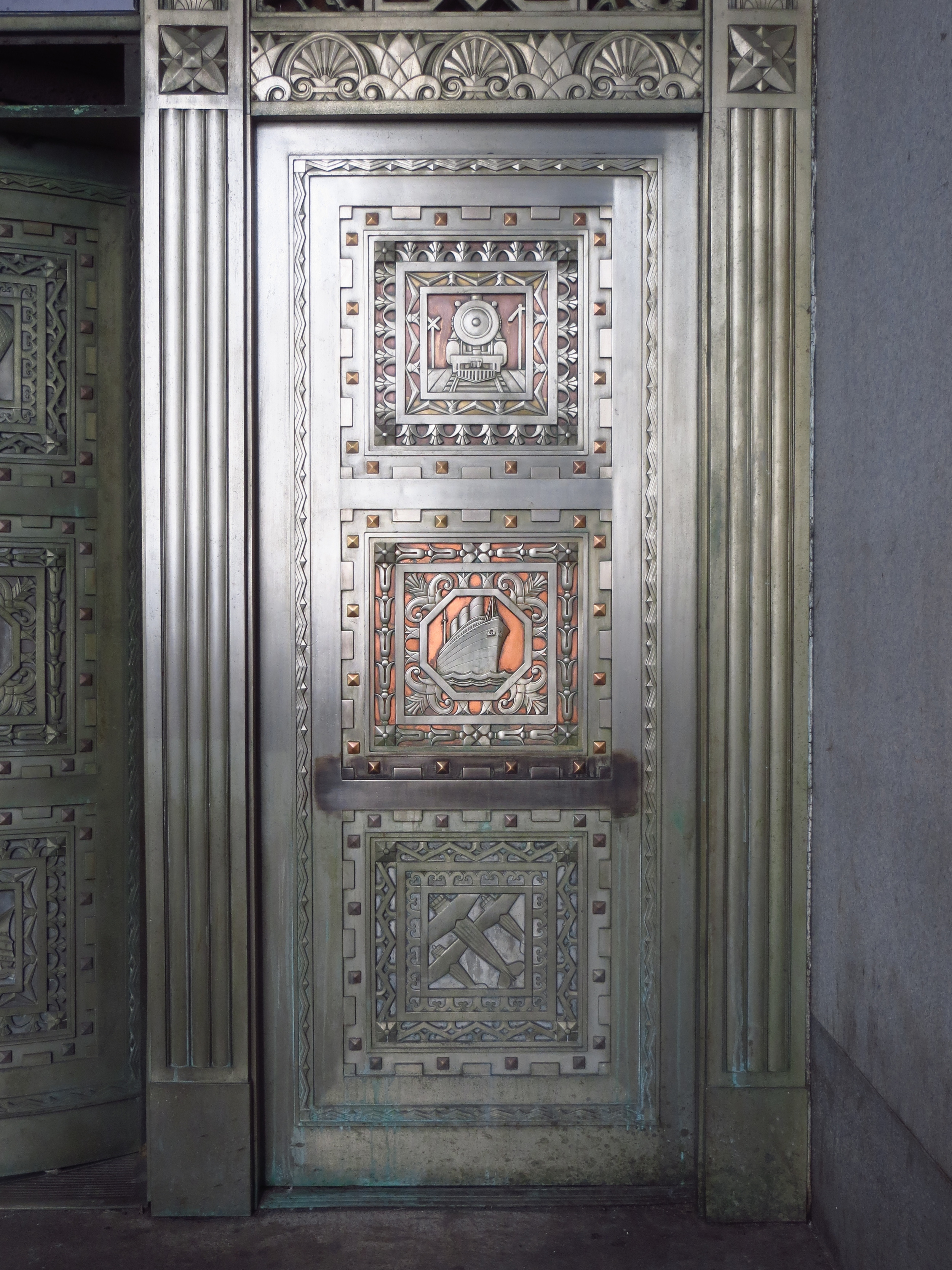 Ornate door