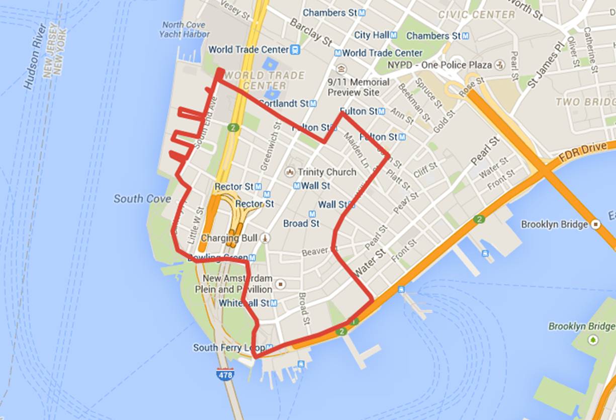 New Amsterdam — Walking Manhattan