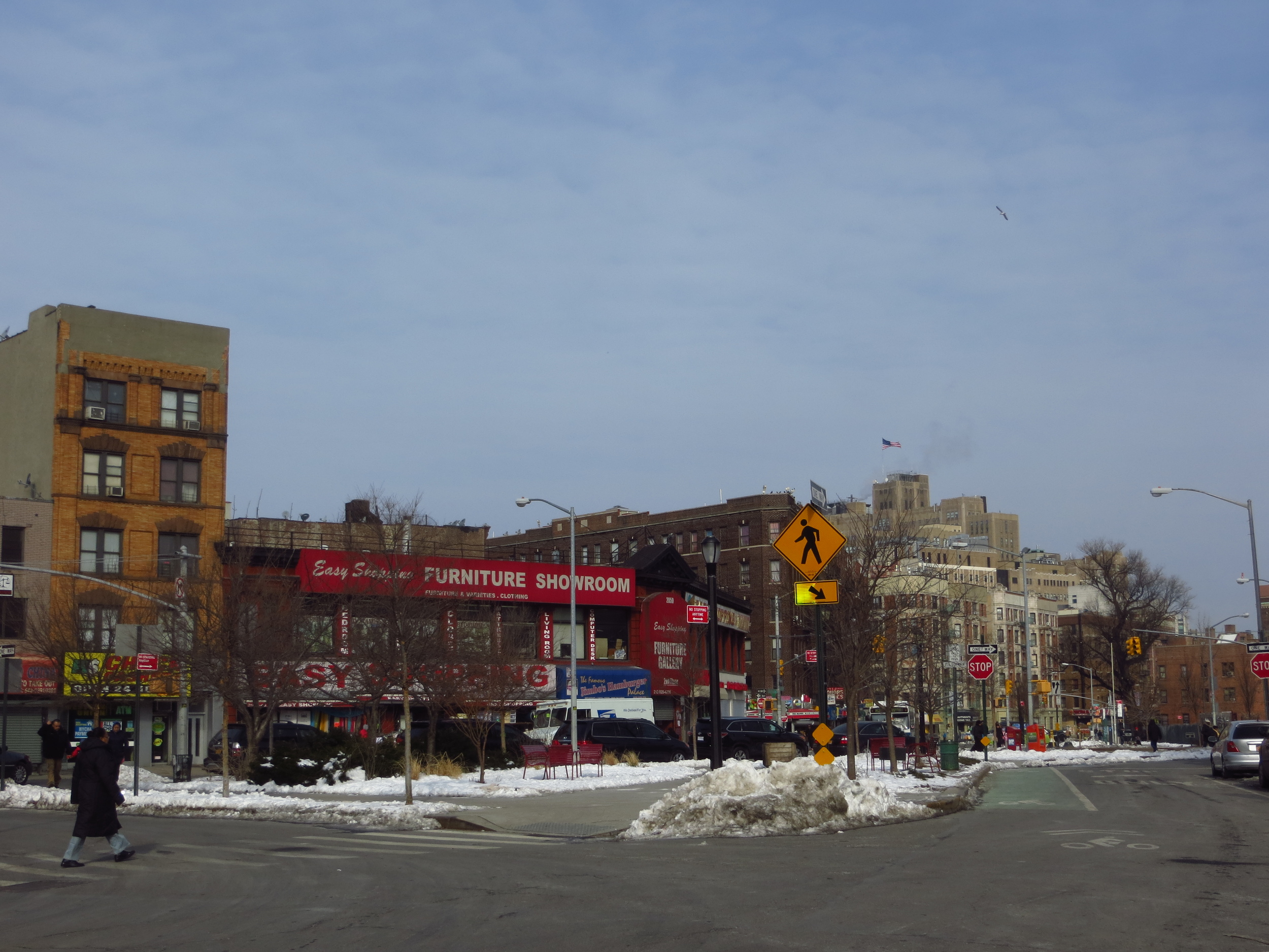 View up St. Nicholas Avenue