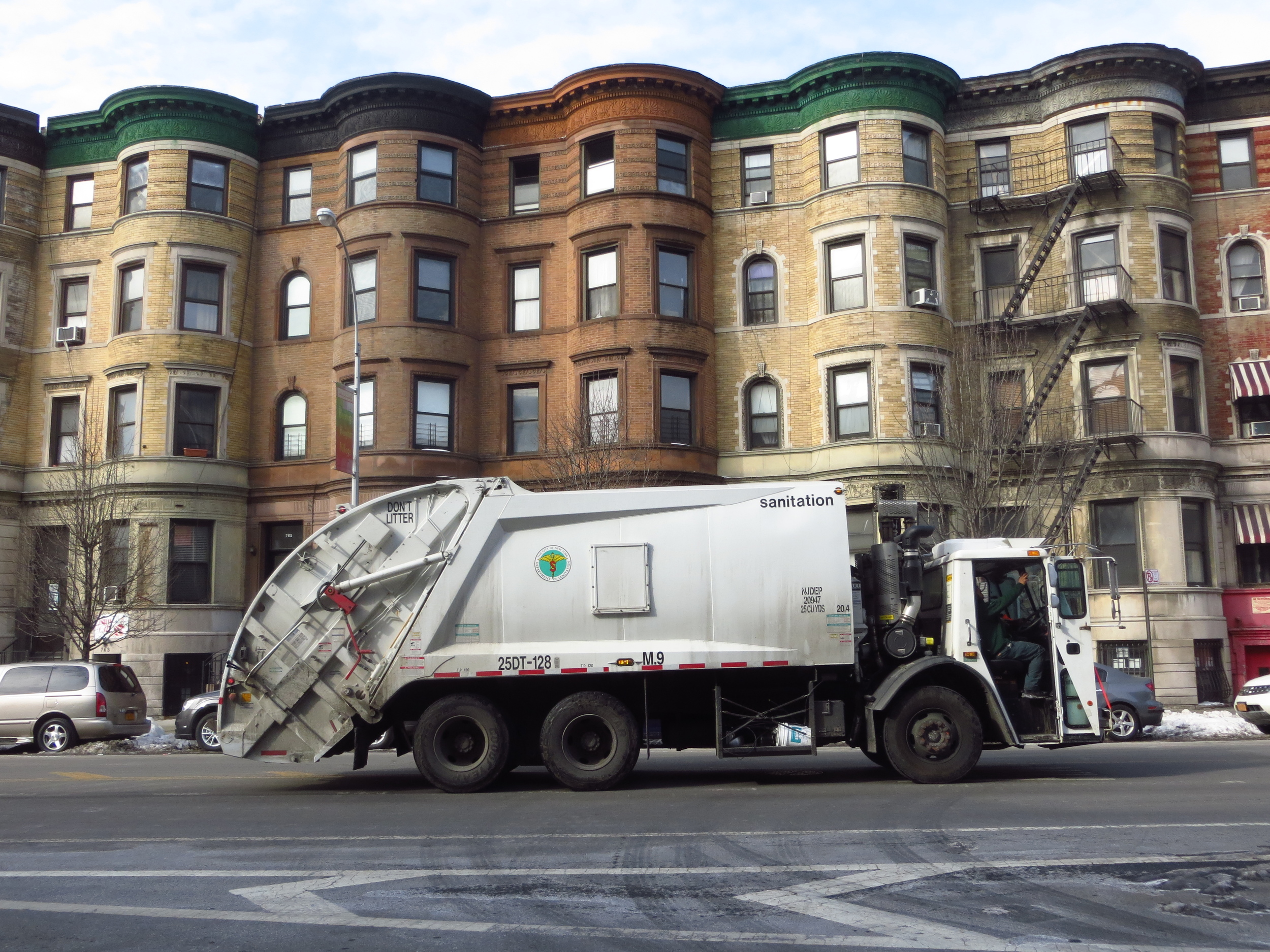 Portrait of a Garbage Truck