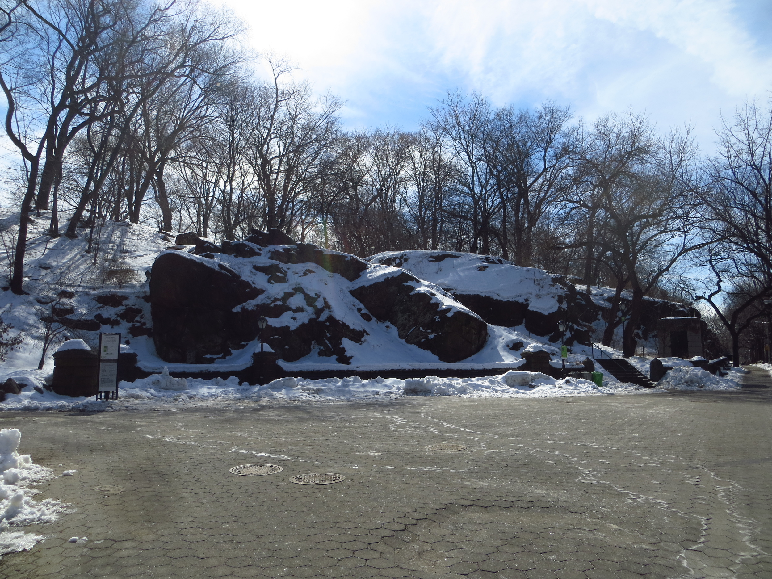 Central Park rocks