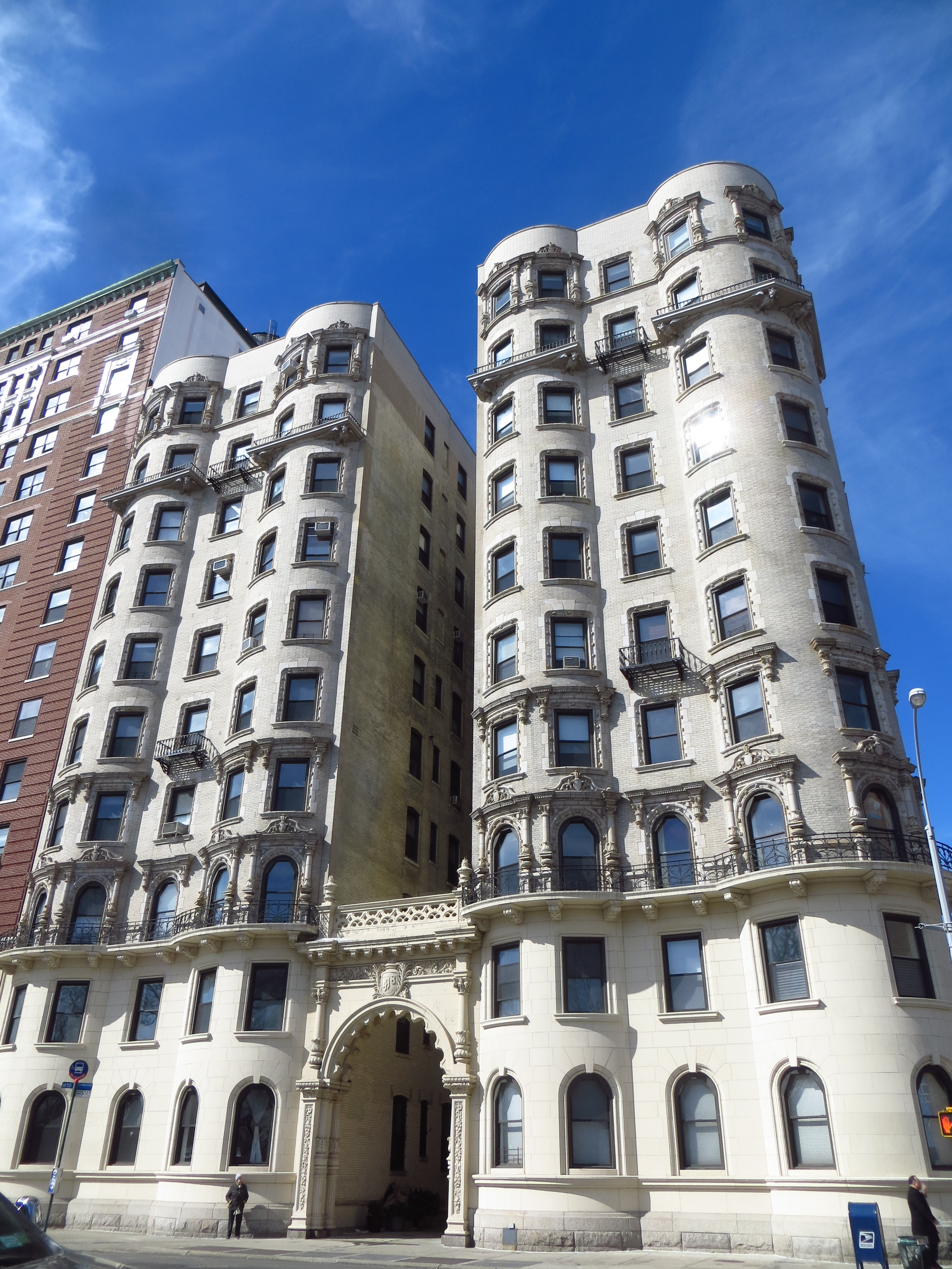 Beautiful apartment building