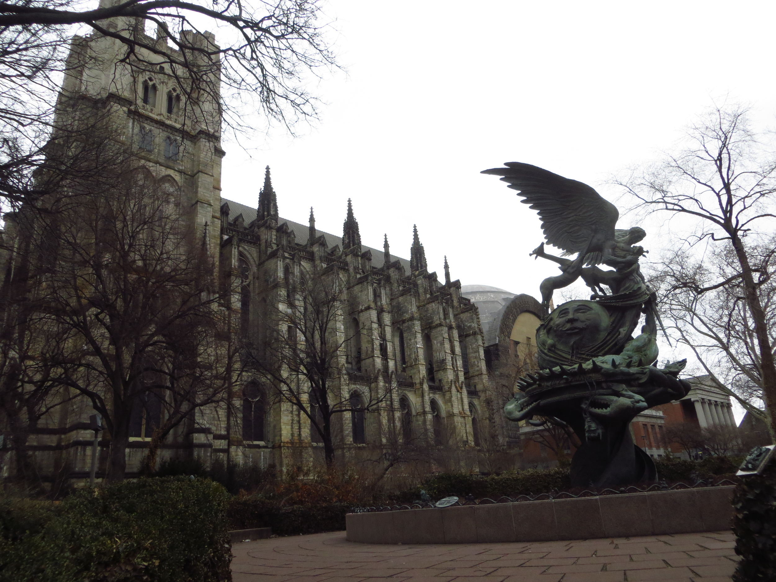 Cathedral side and gardens