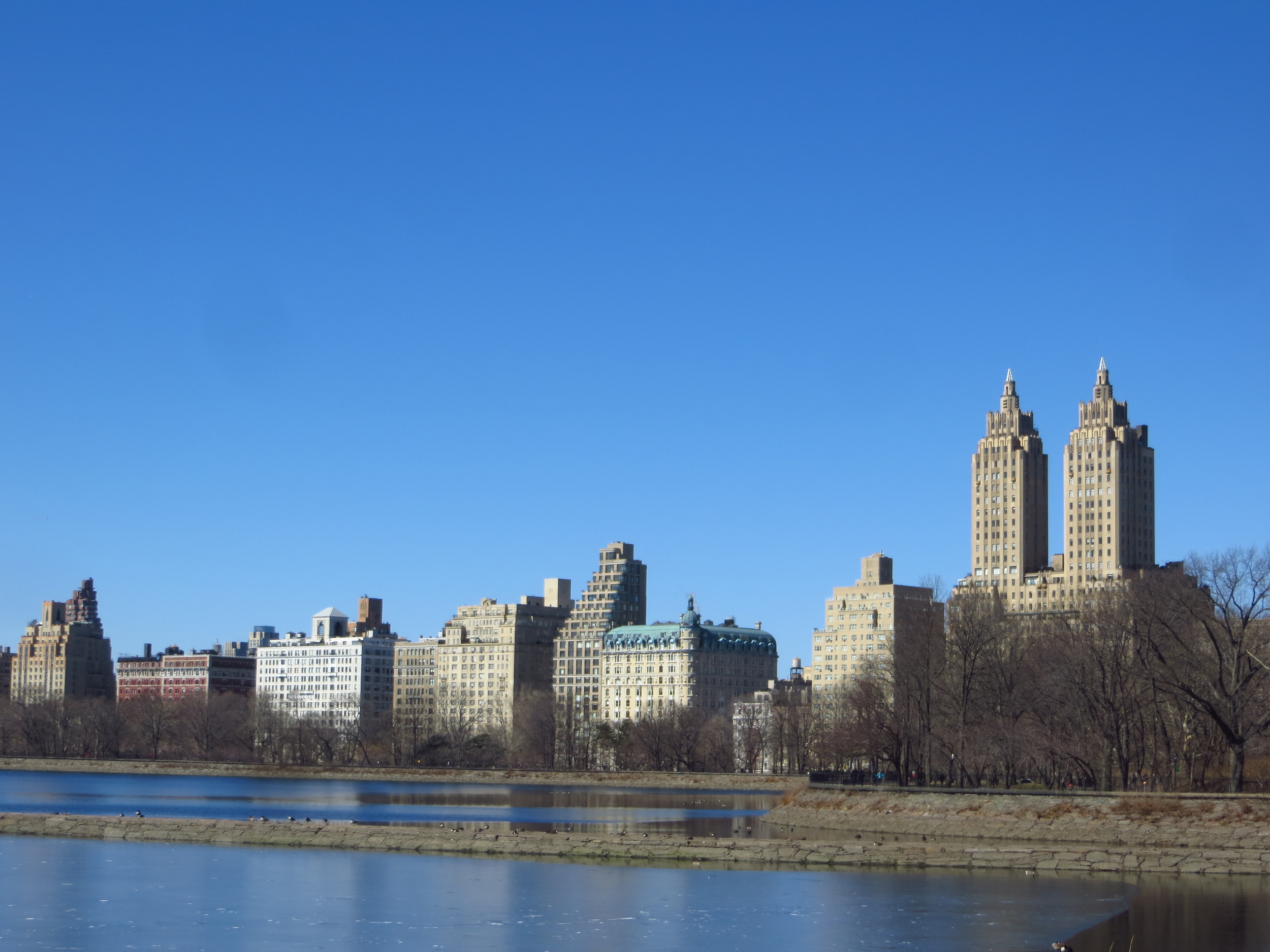 View of the Upper West Side from the Reservoir