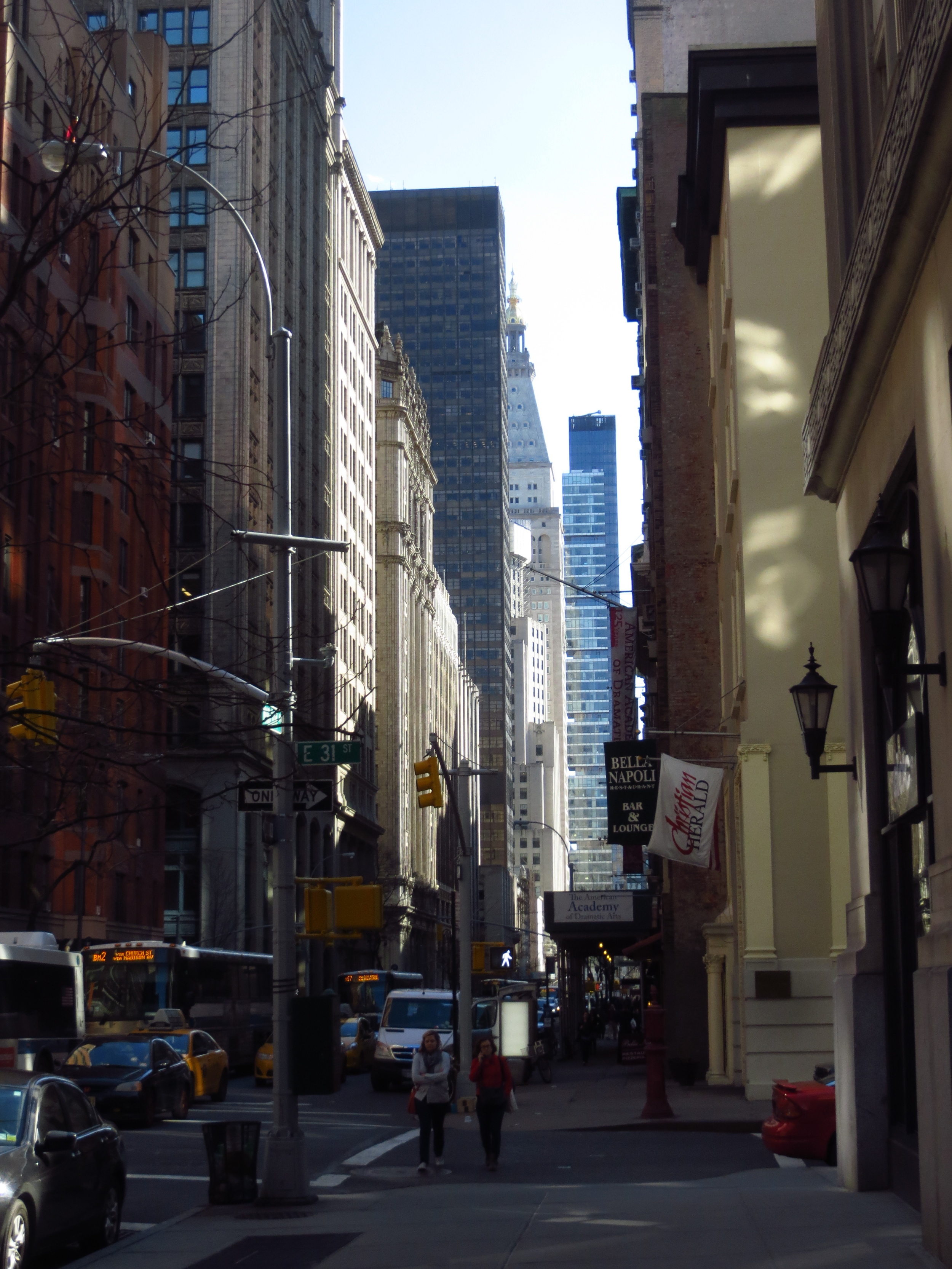 View down Madison Avenue