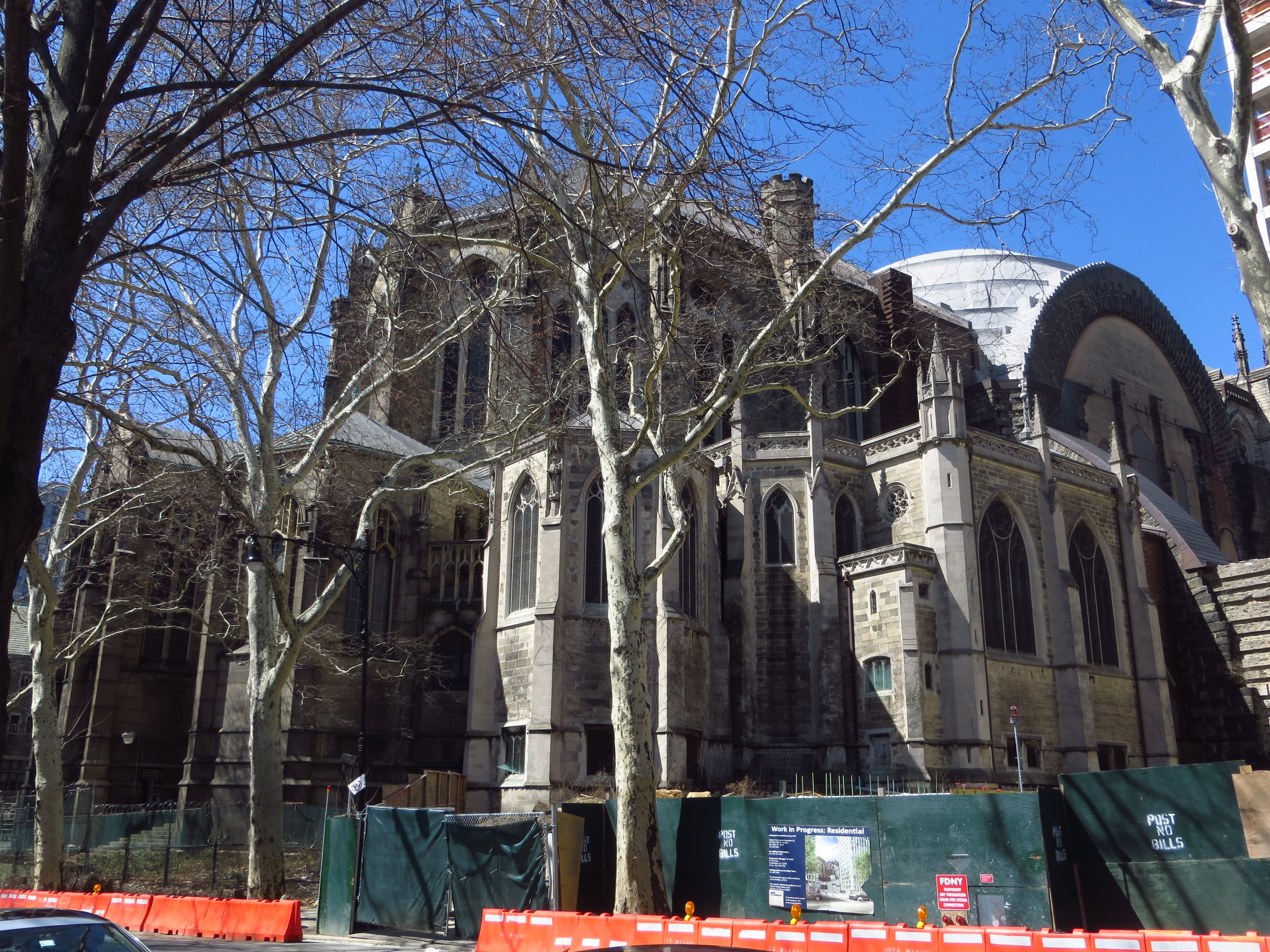 Back of St. John's Cathedral