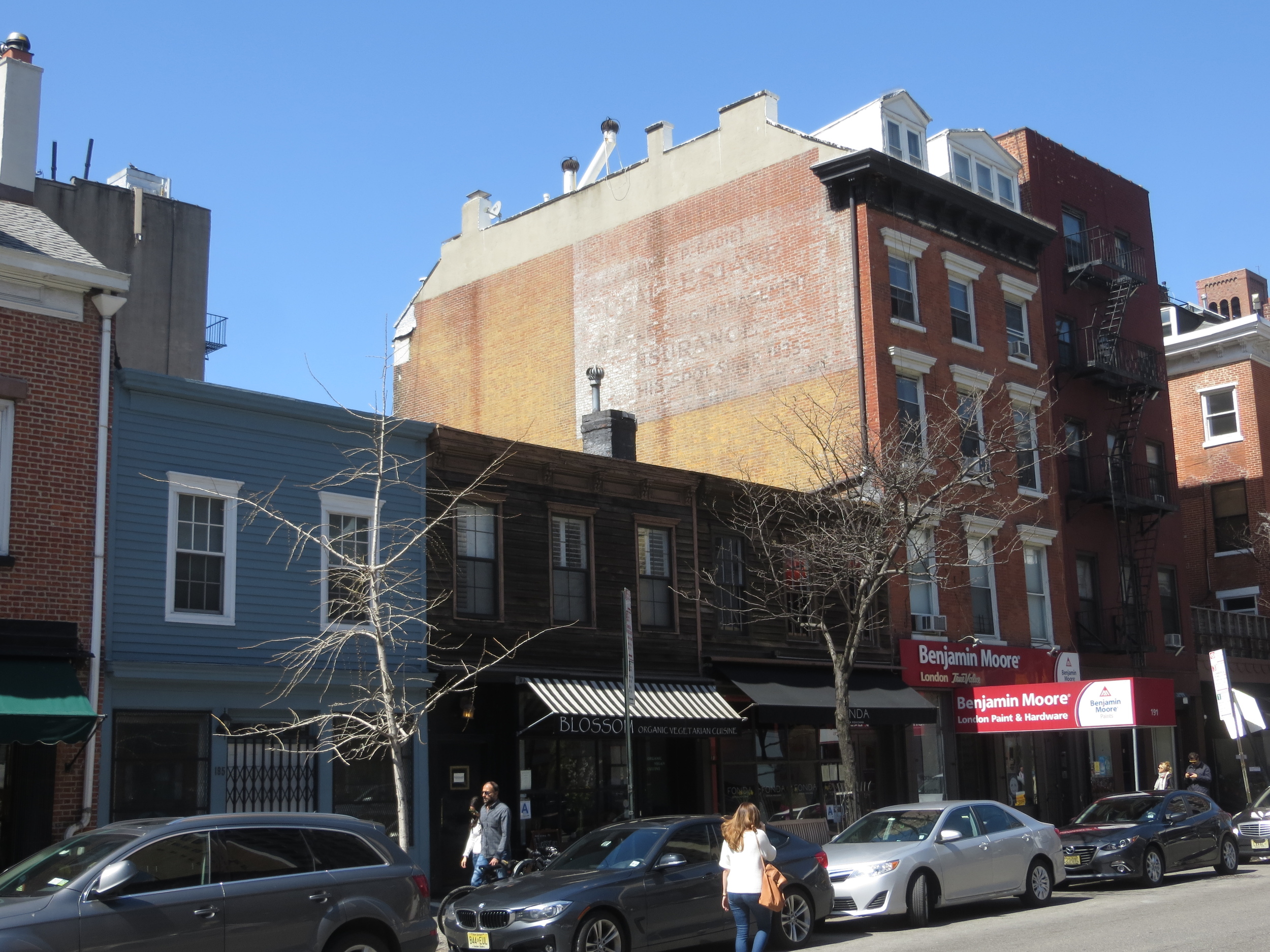 Cool old wood rowhomes