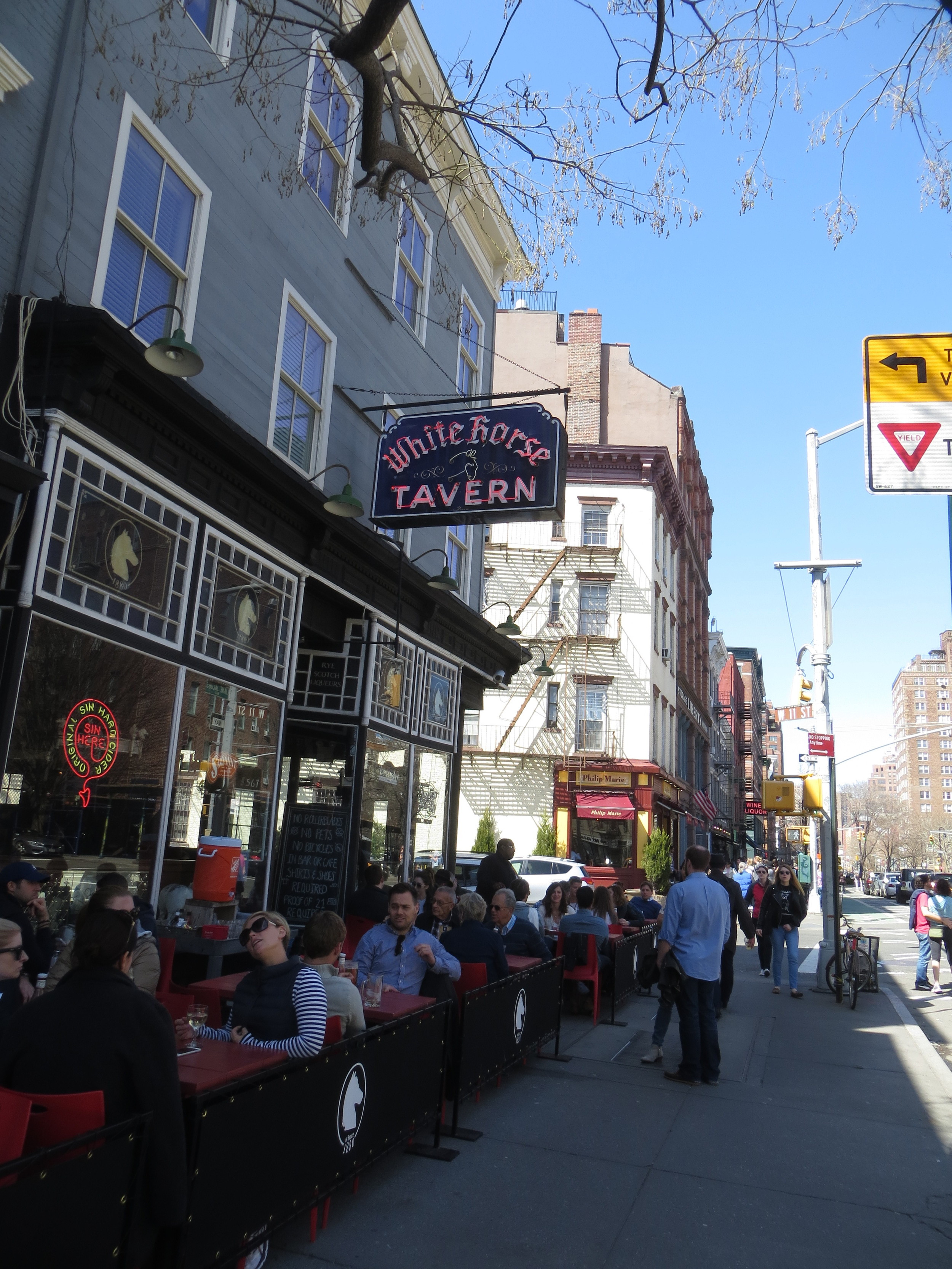 White Horse Tavern (Dylan Thomas got too drunk here and went gentle into that good night)