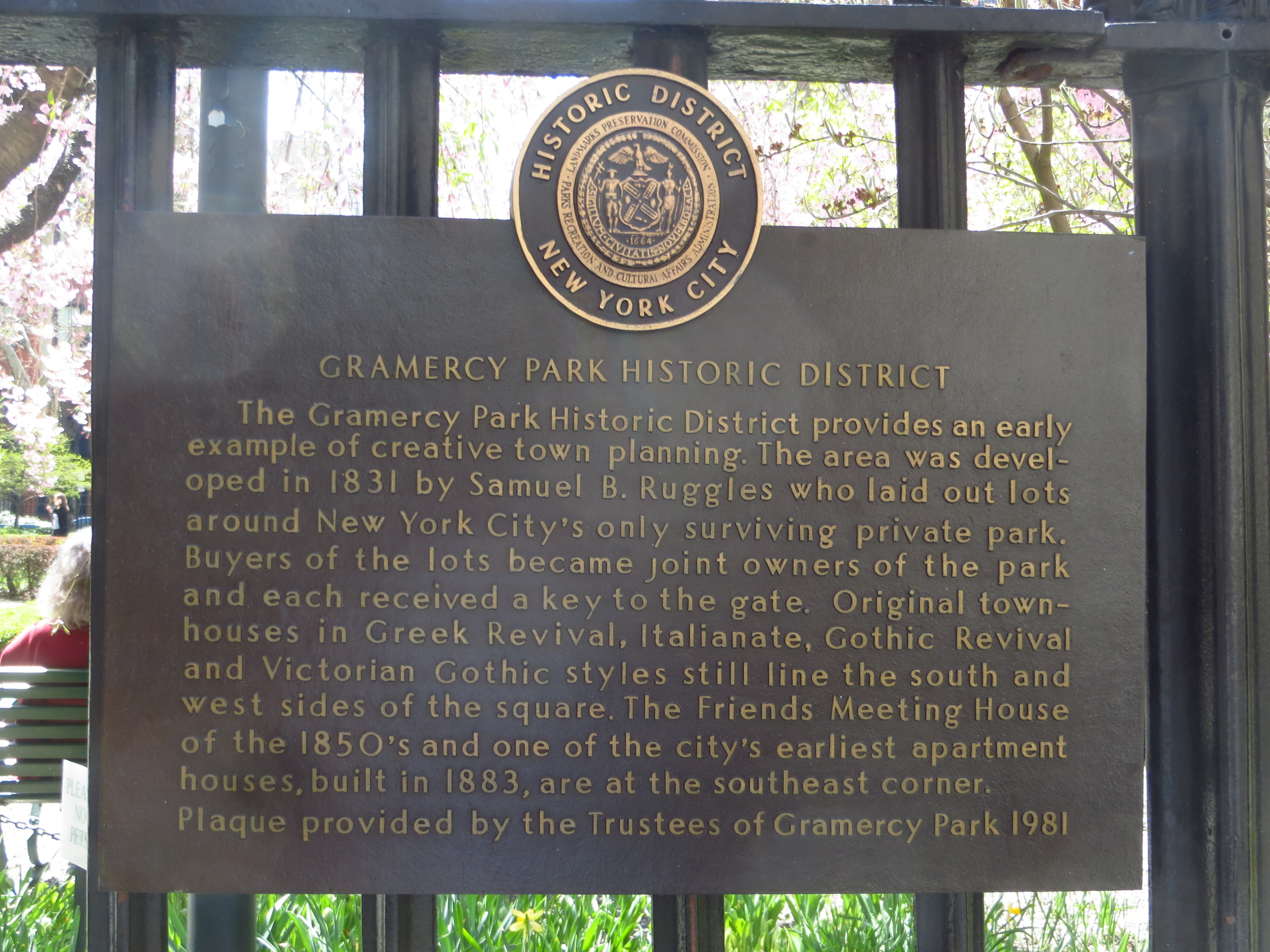Gramercy Park (no plebs allowed)