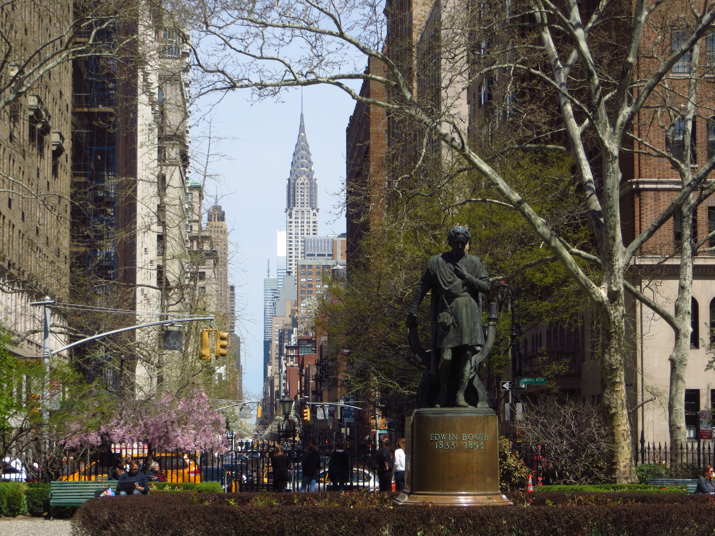 View up Lexington Avenue