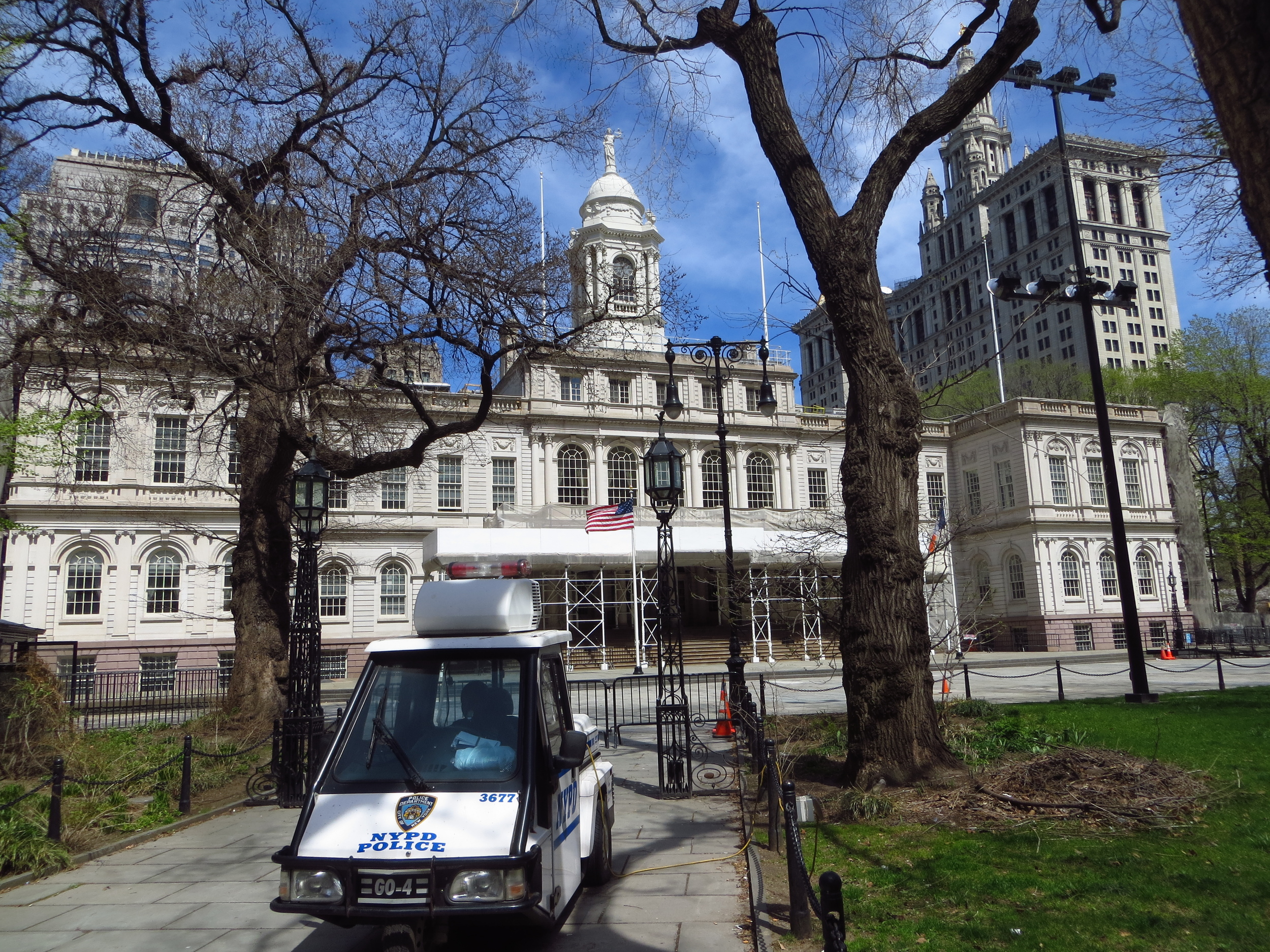 New York City Hall (b. 1812 - oldest City Hall in America still in use)