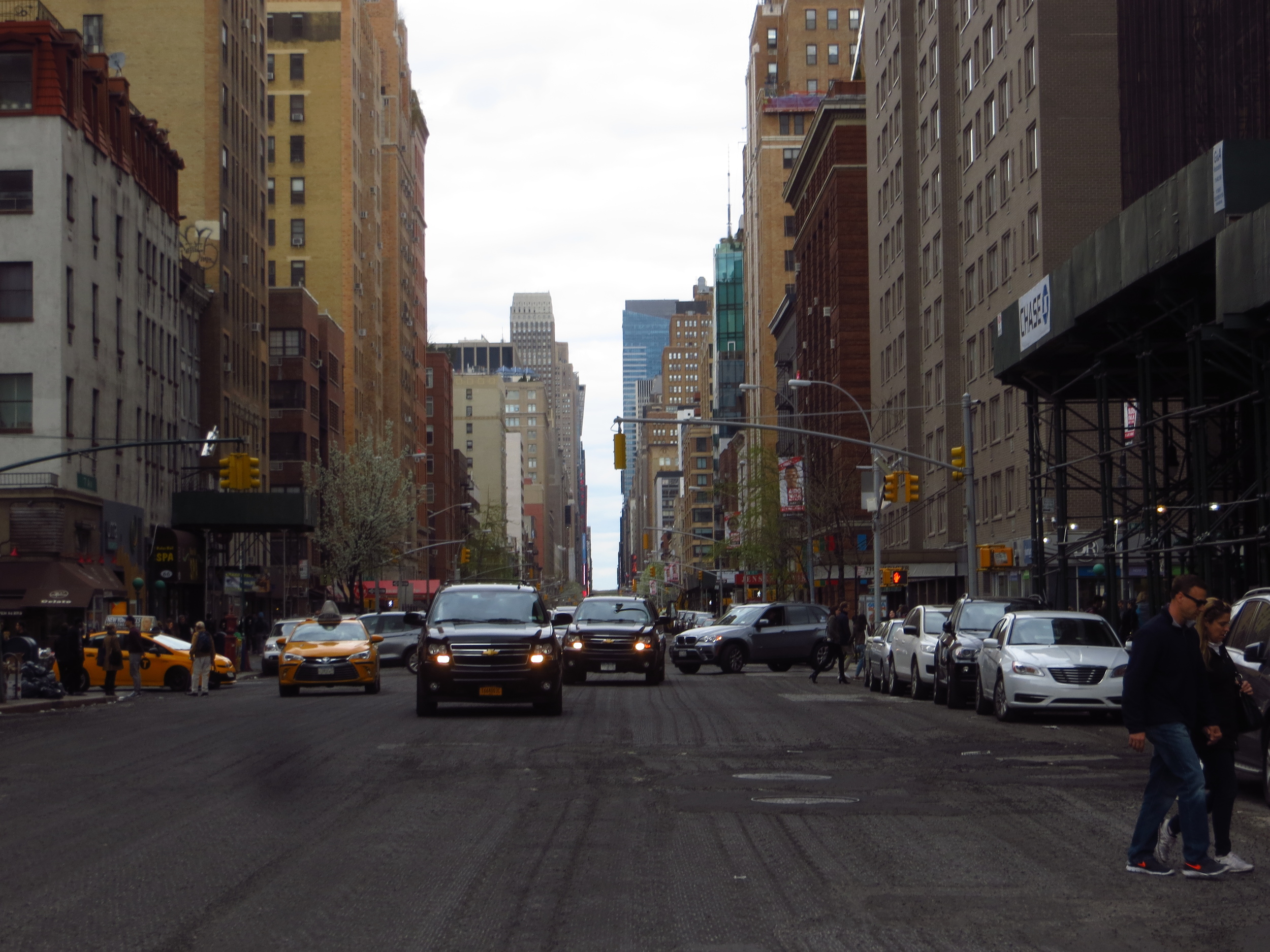 View up 7th Avenue