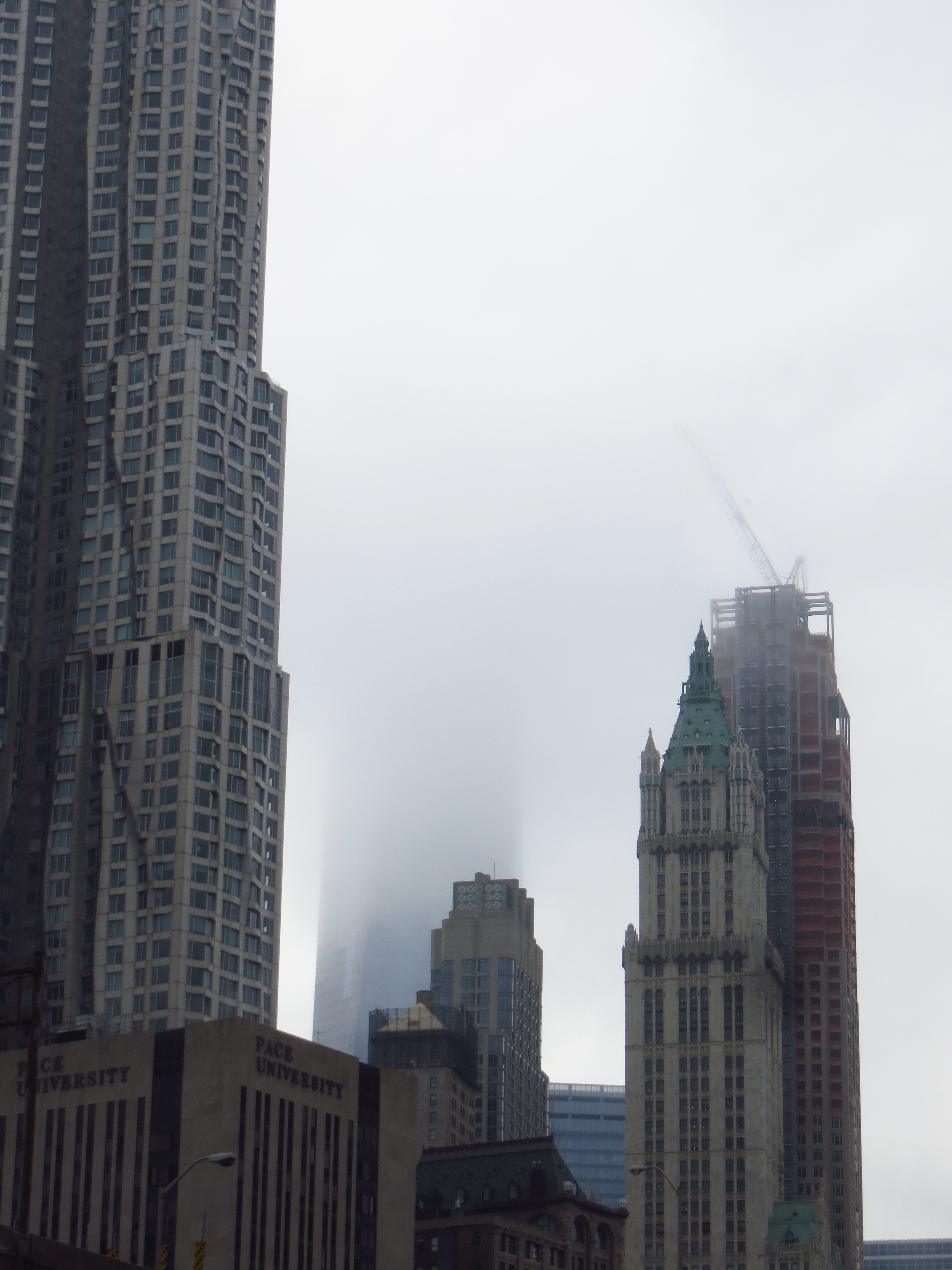 Foggy day (normally seen here: WTC 1)