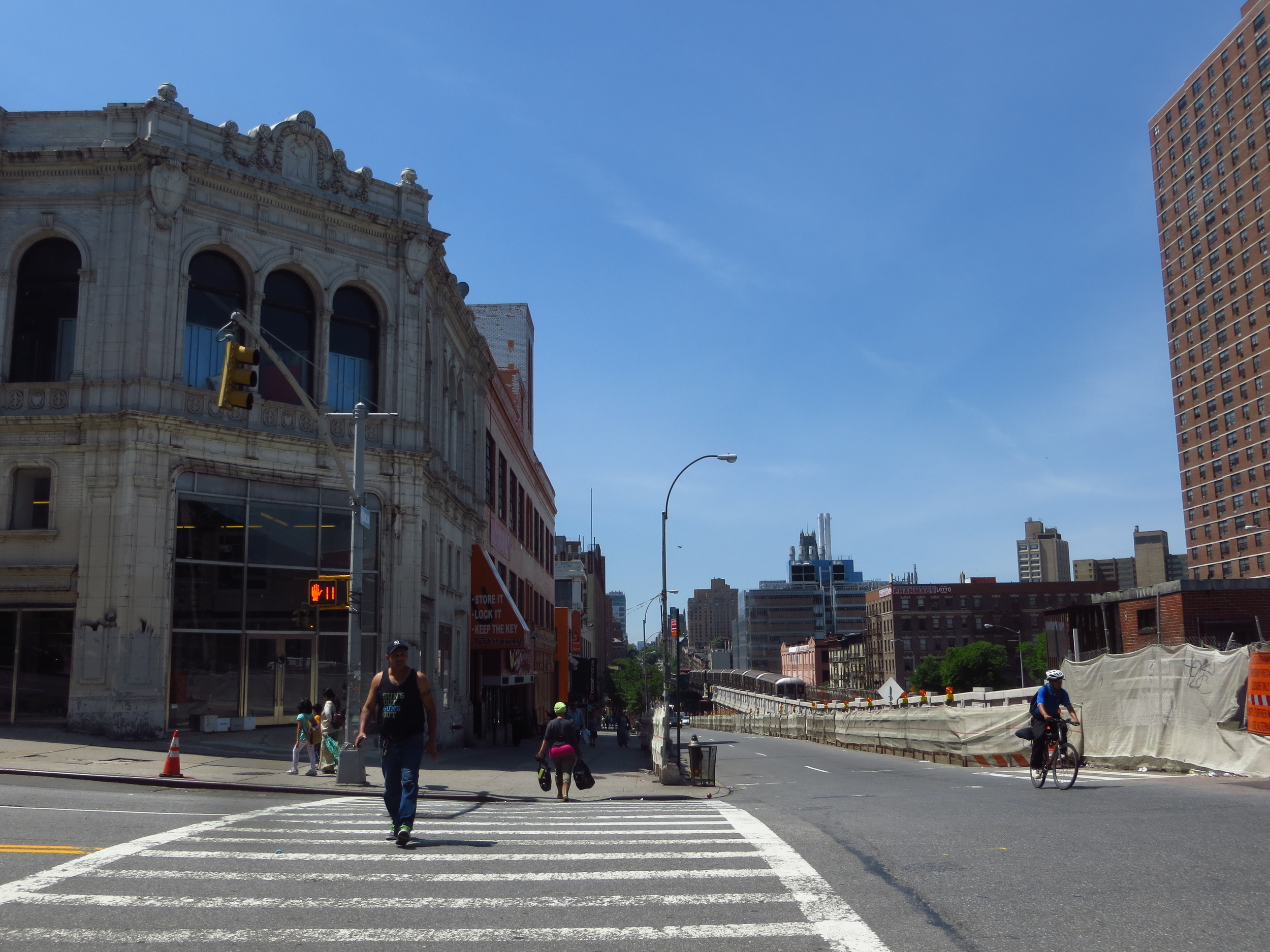 Broadway and 135th St. looking south