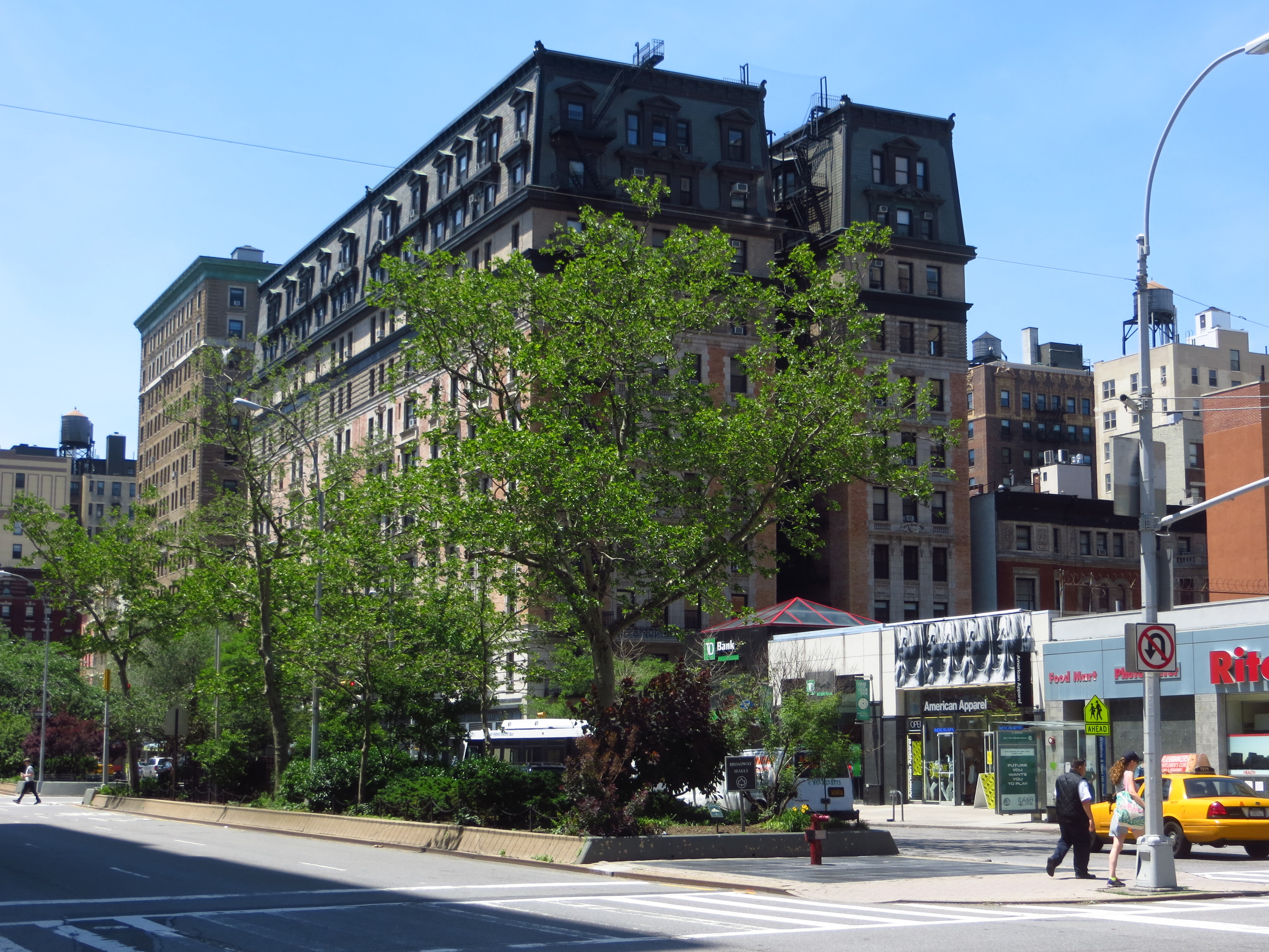 Entering the Upper West Side