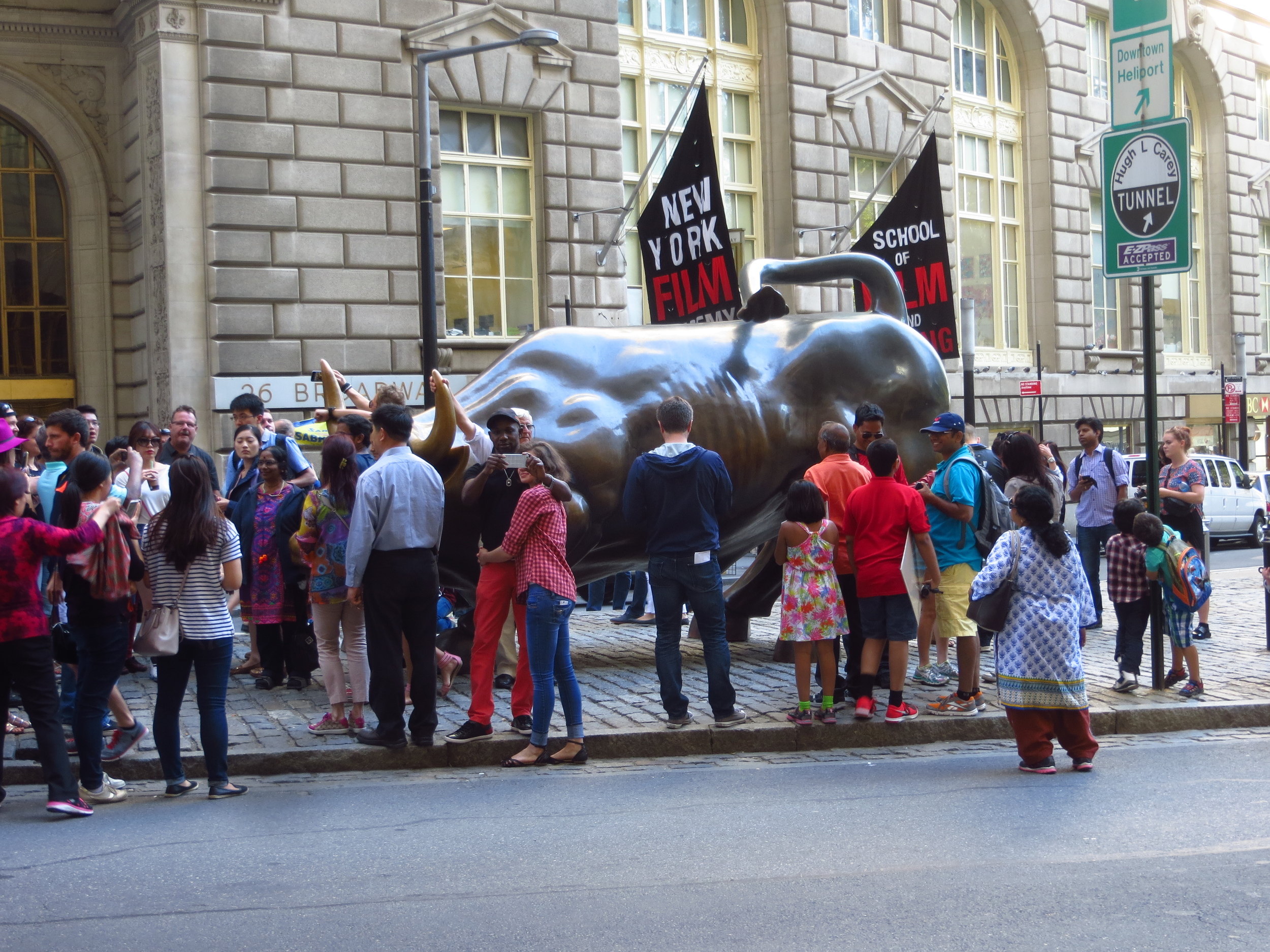 Charging Bull of Wall St. (that's actually on Broadway)