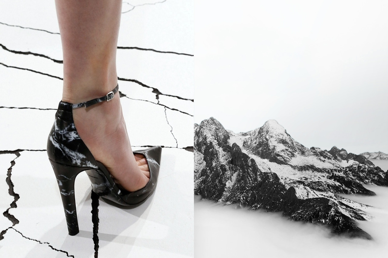 Shoes at Balenciaga Fall 2013.