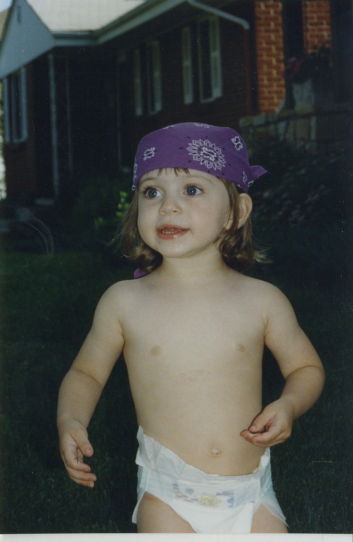 BABY MOLLY, NAKED (AS USUAL). 