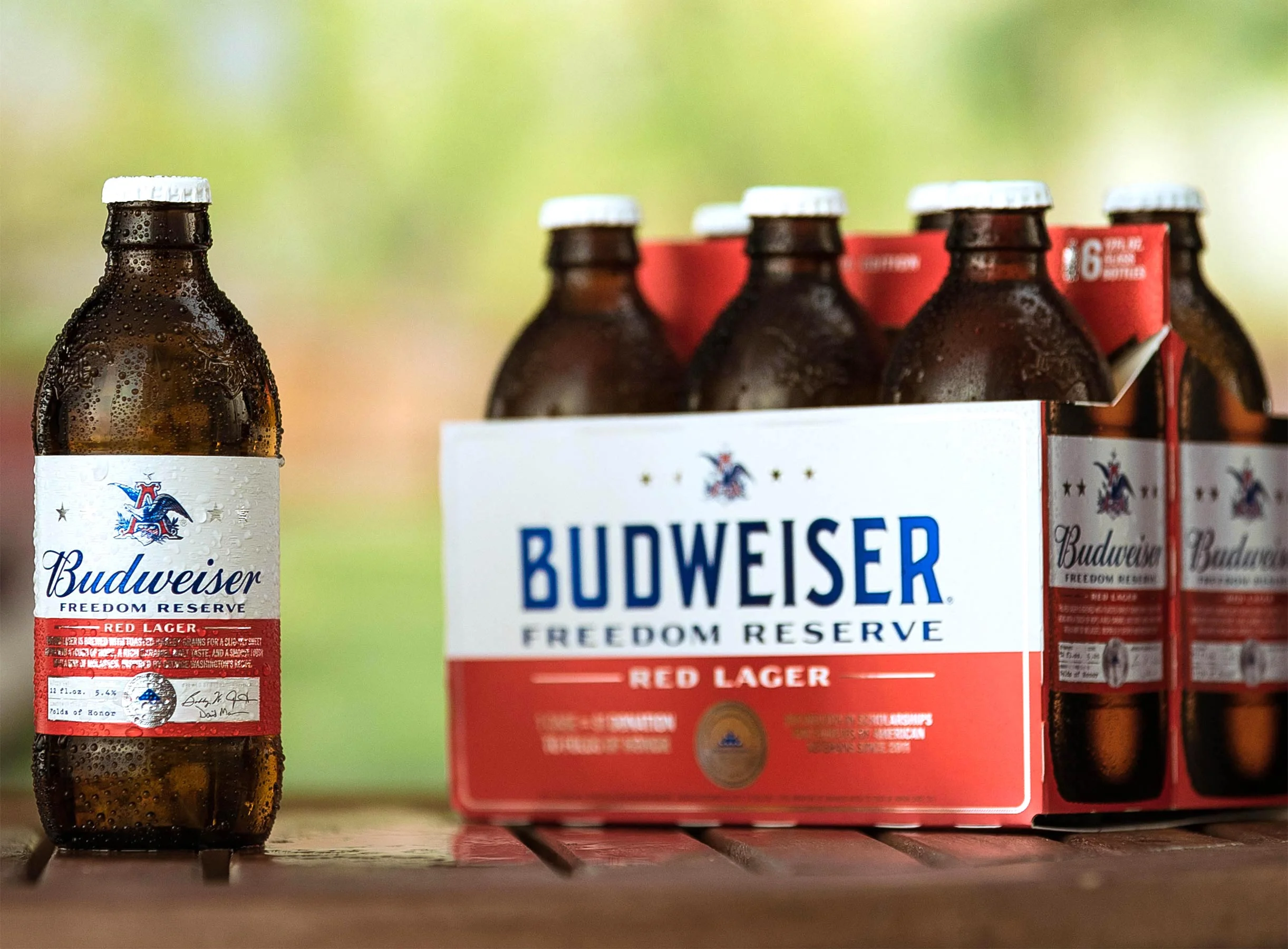 Budweiser Freedom Reserve CR: Chris Bradley/Budweiser