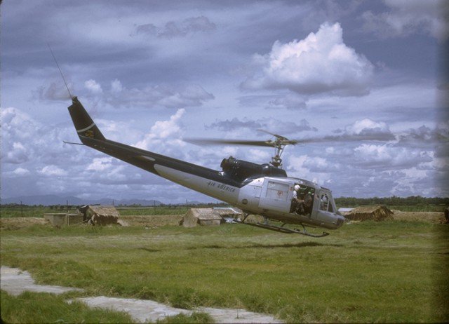 Bell UH-1H Huey Helicopter. 