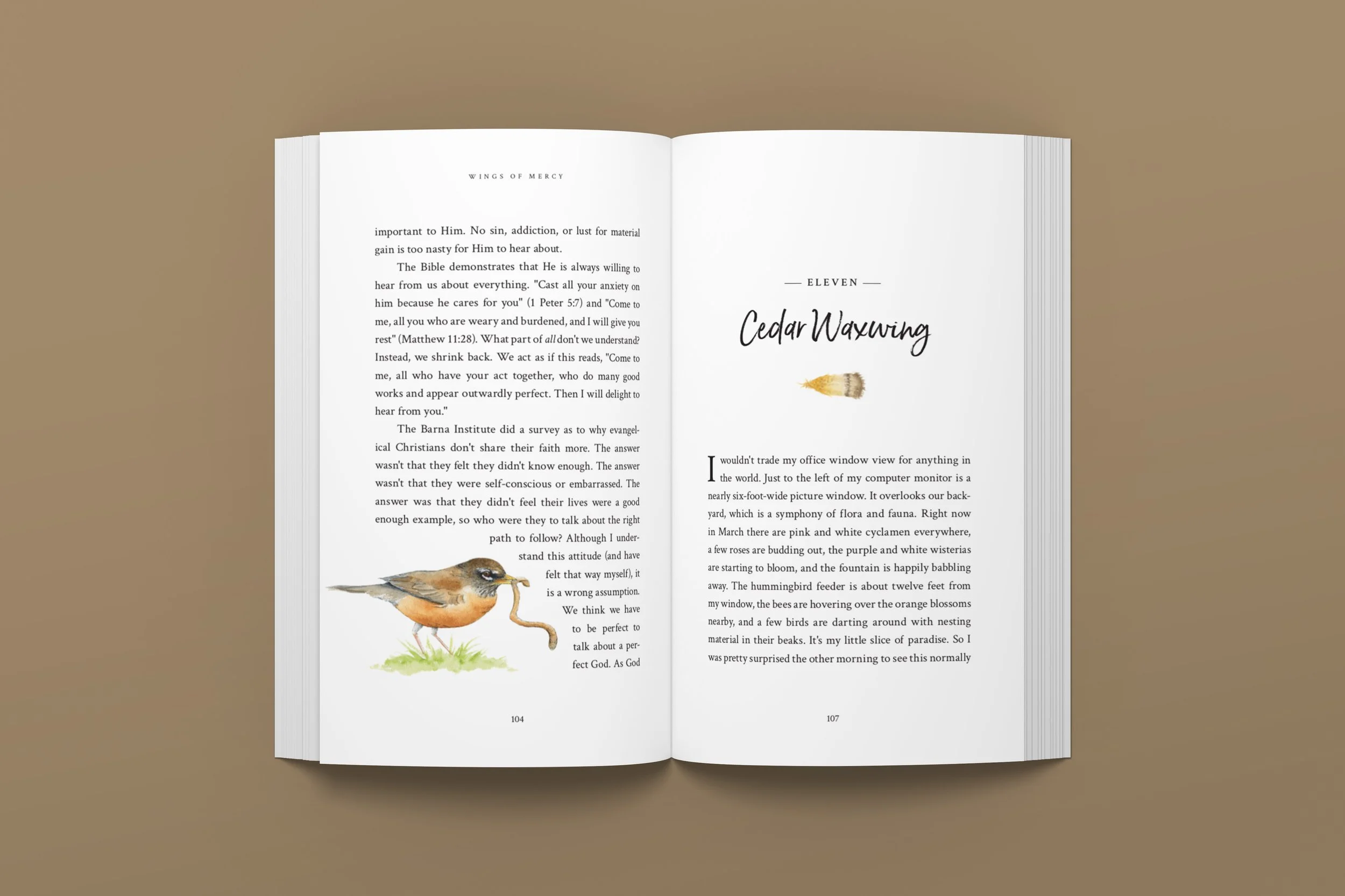 Wings of Mercy — interior layout and ebook