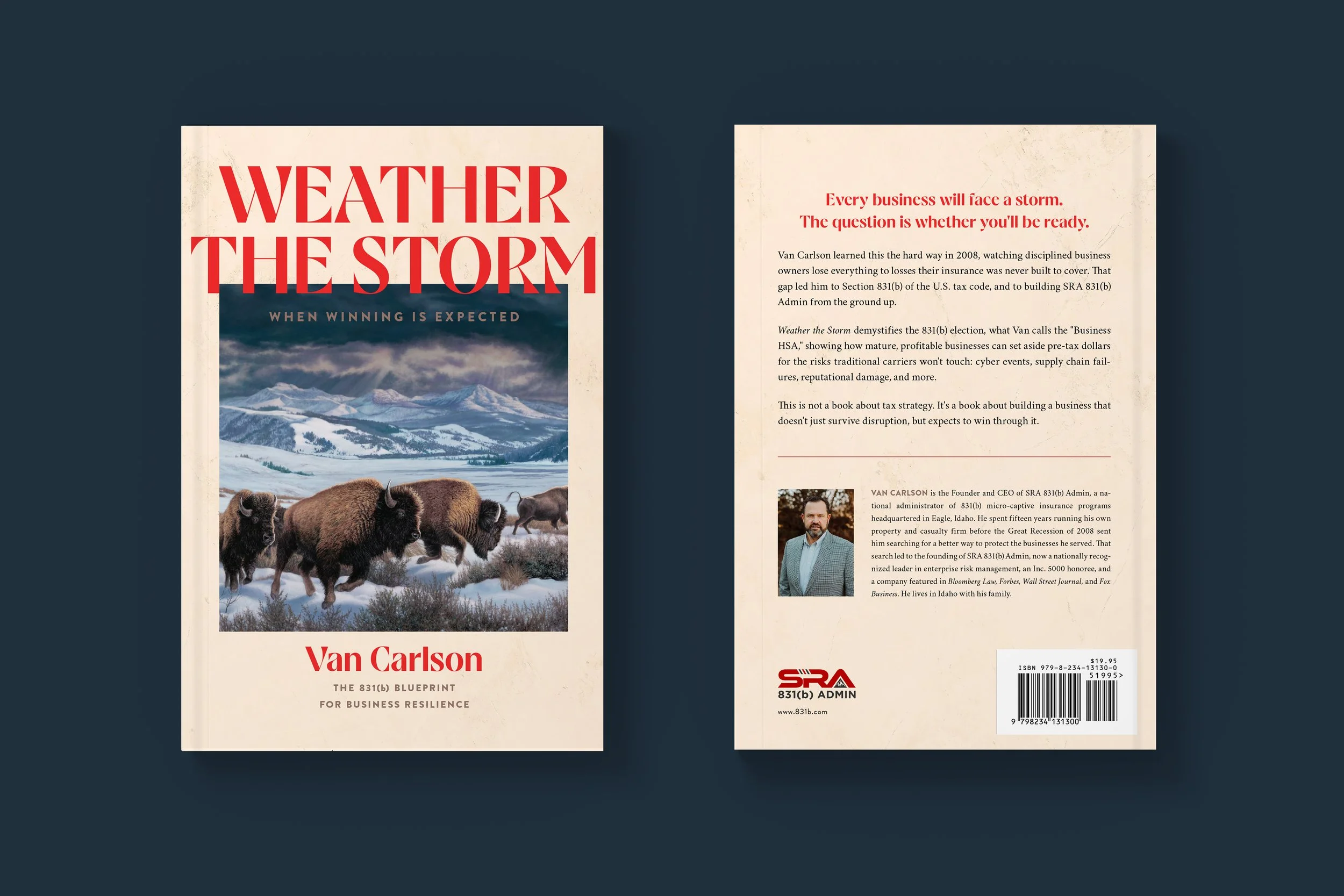 Weather The Storm – full book cover, interior book layout, and ebook design