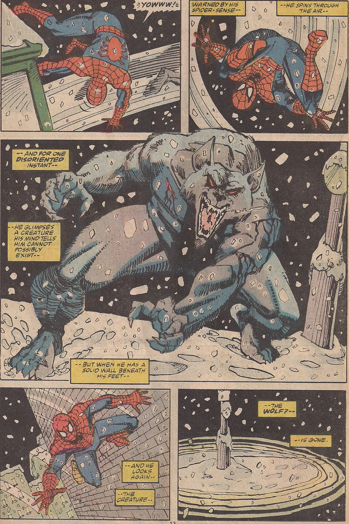 After all of you've seen, the werewolf is the most unbelievable?