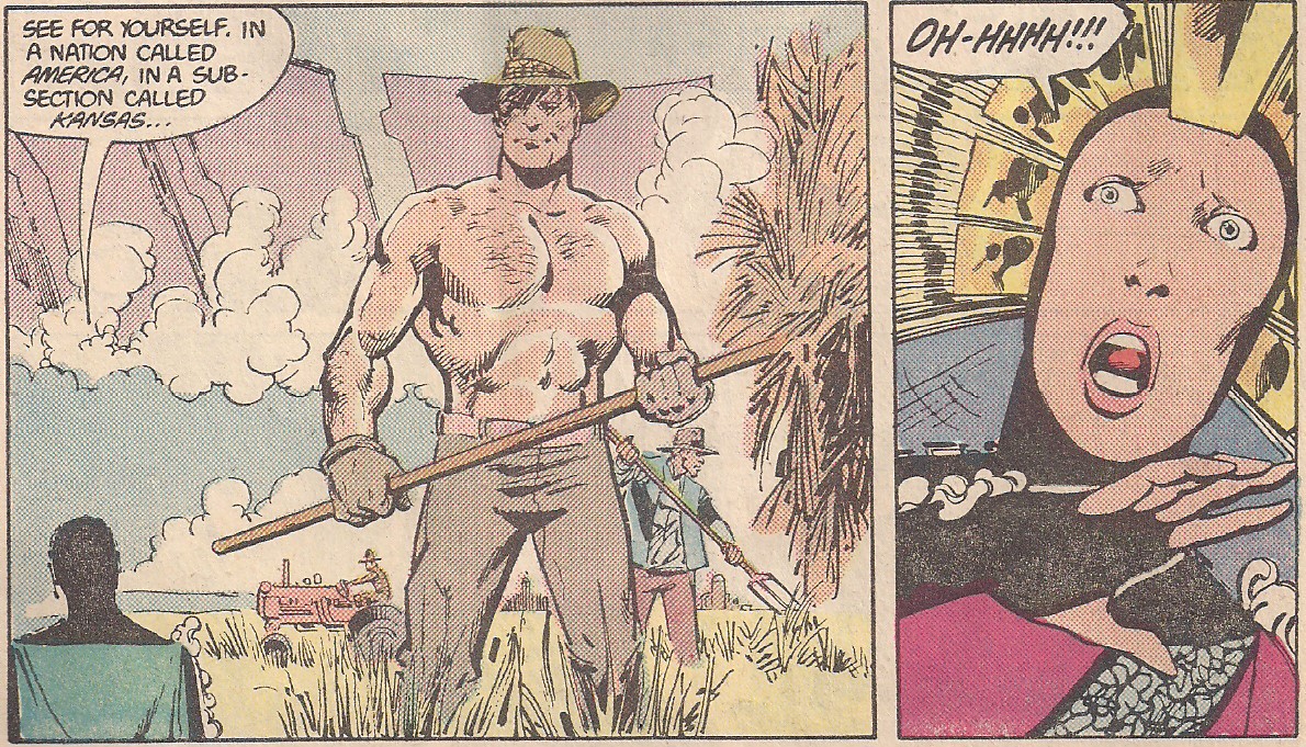 Lara's reaction is probably how a lot of city-folk see Kansas