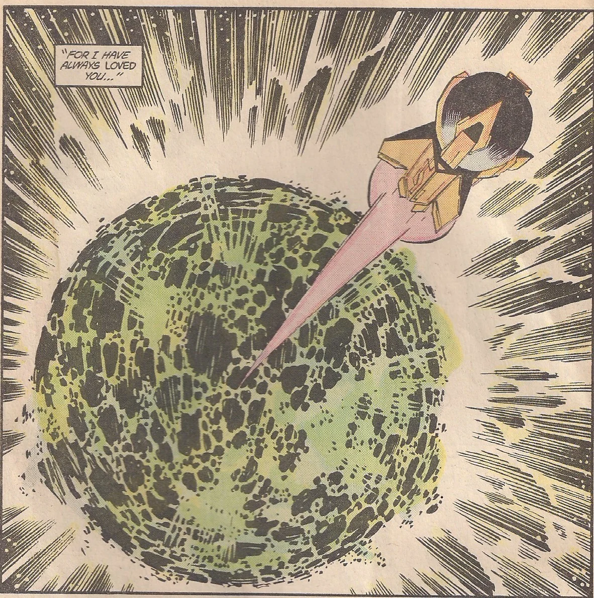 A planet is destroyed in the prologue!