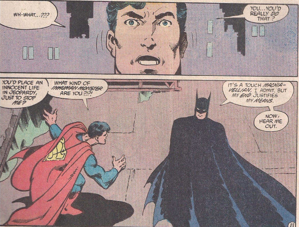 Superman's starting to realize who he's dealing with.